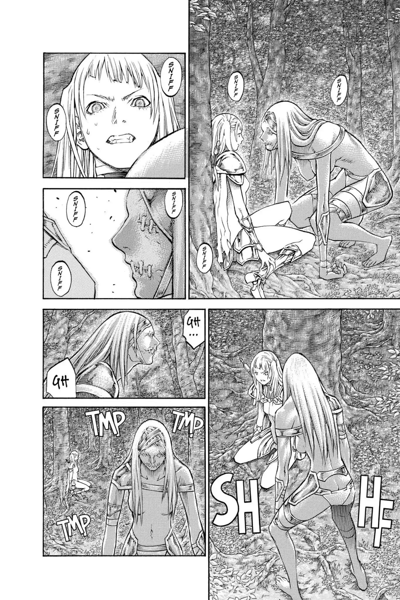 Claymore Chapter 87 page 5 - Chapter 87: Vol.16 Scene 87: The Lamentation of the Earth, Part 5