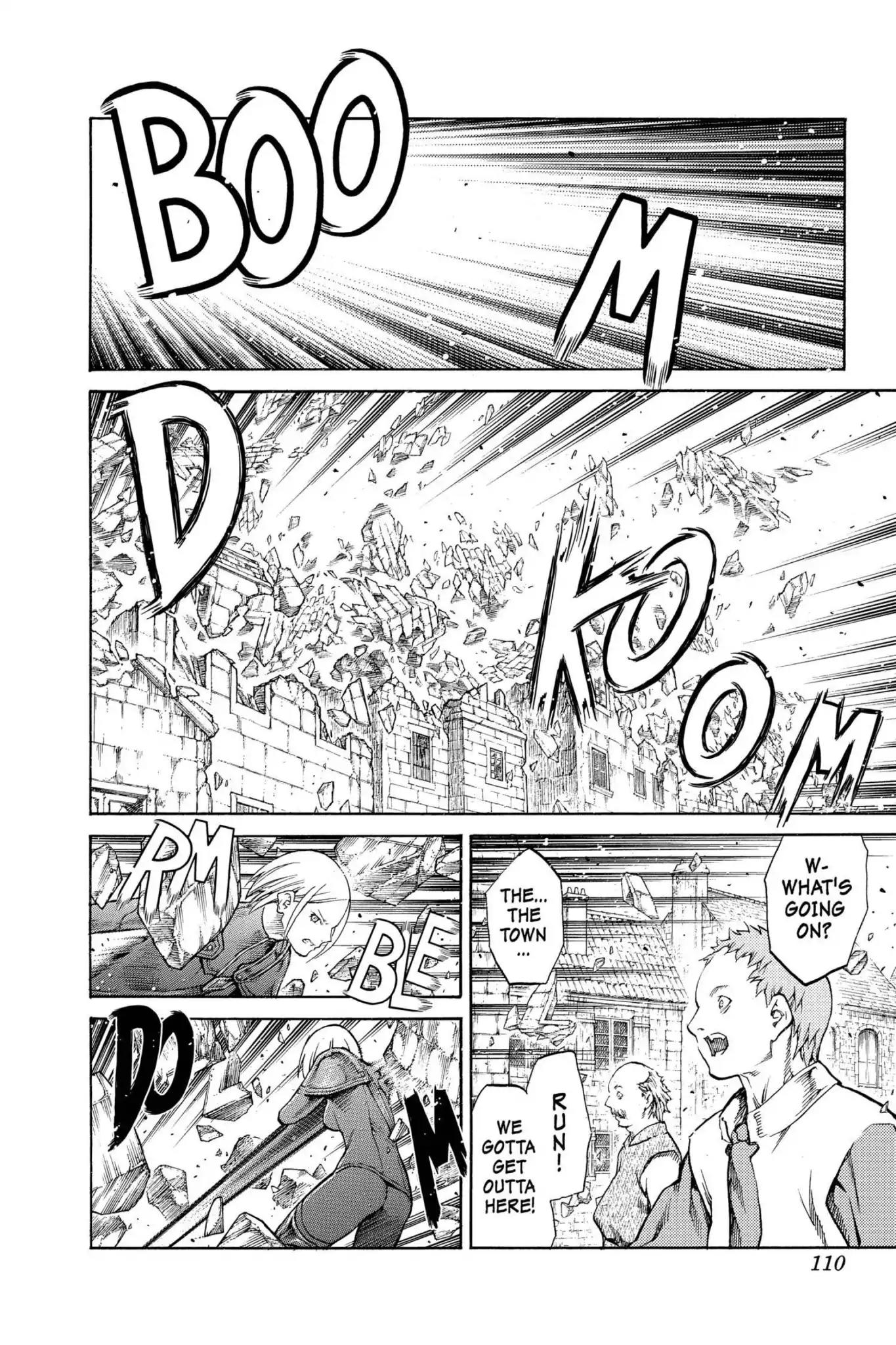 Claymore Chapter 87 page 7 - Chapter 87: Vol.16 Scene 87: The Lamentation of the Earth, Part 5