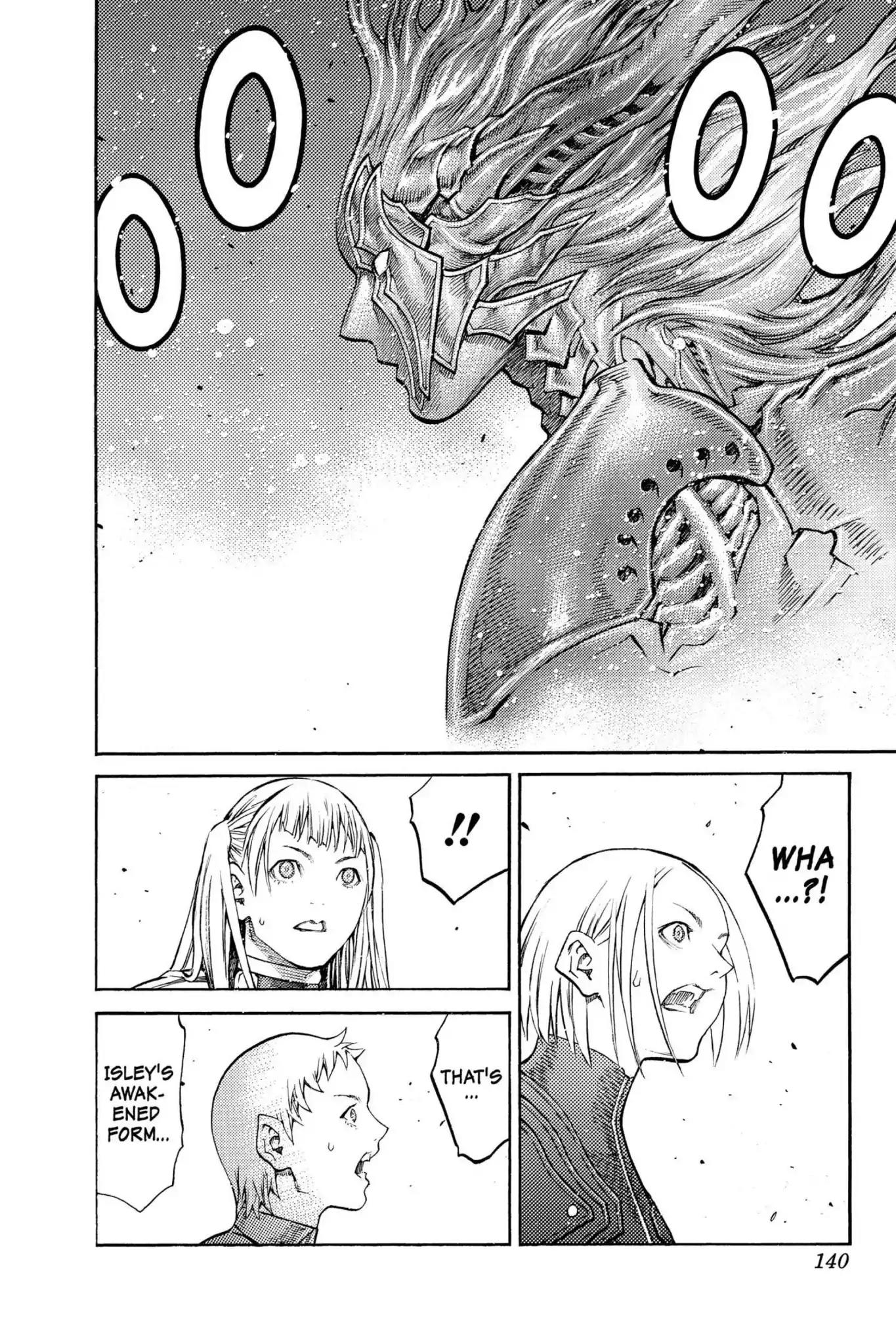 Claymore Chapter 88 page 12 - Chapter 88: Vol.16 Scene 88: The Lamentation of the Earth, Part 6