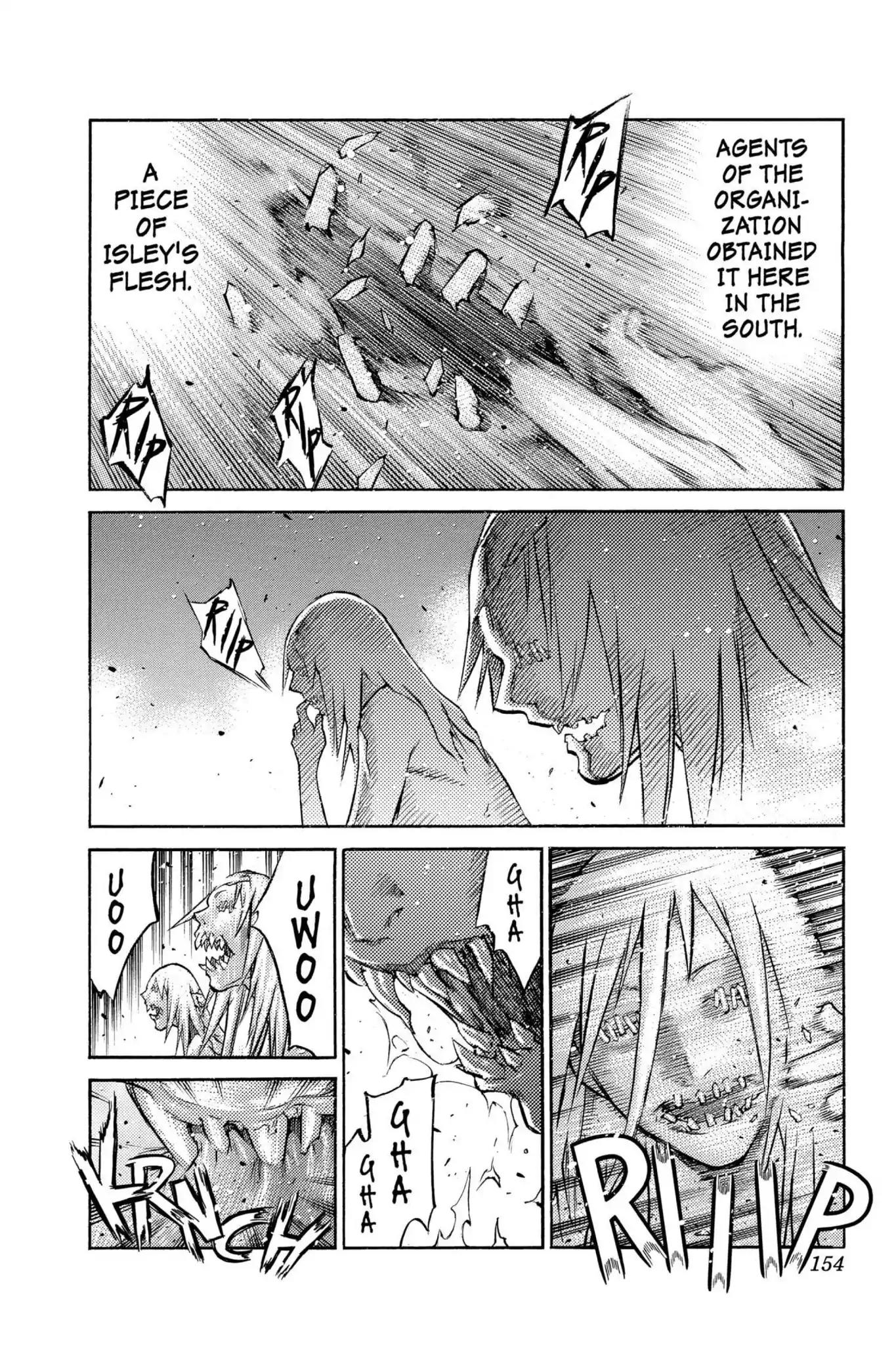 Claymore Chapter 88 page 26 - Chapter 88: Vol.16 Scene 88: The Lamentation of the Earth, Part 6