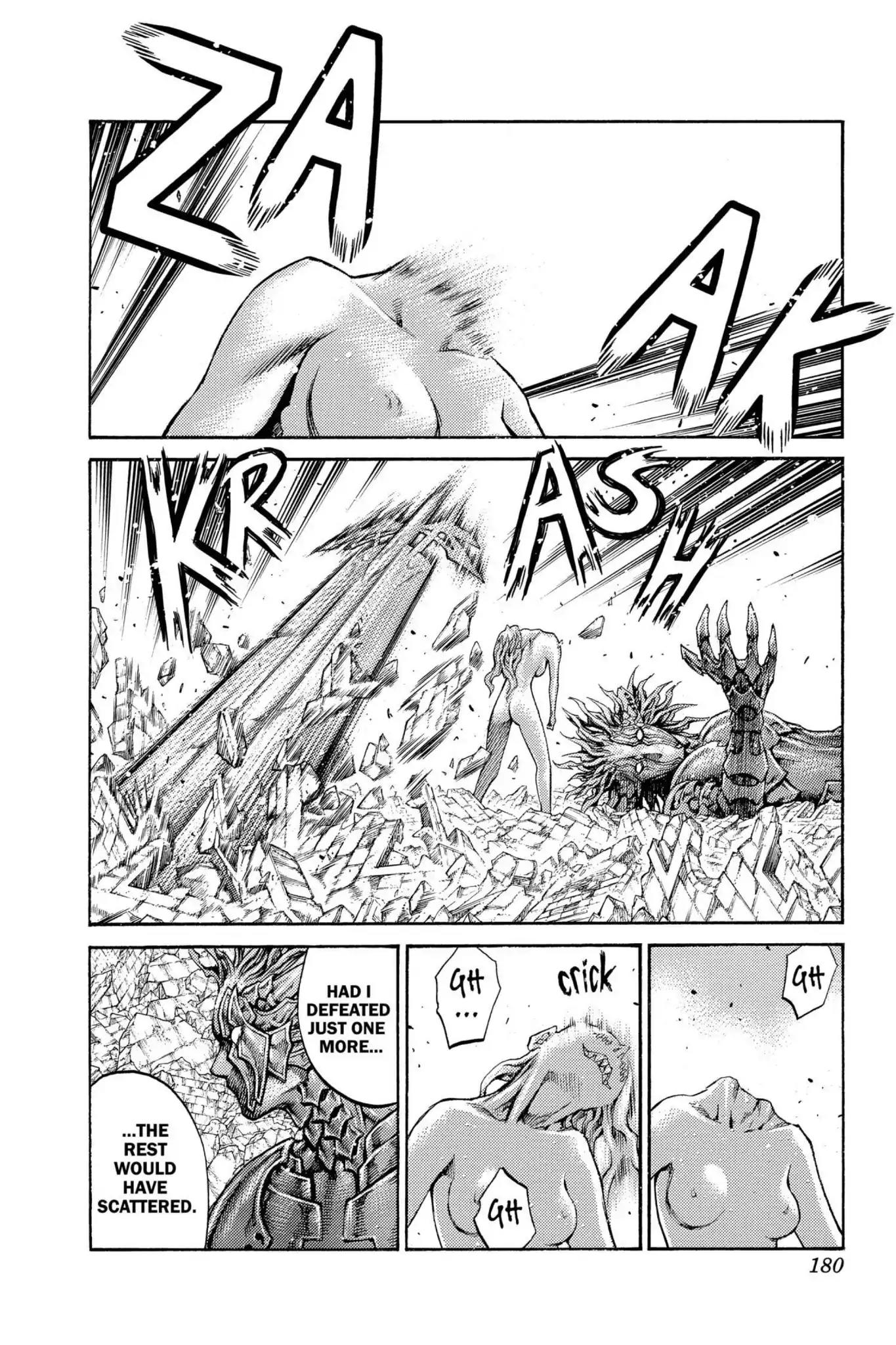 Claymore Chapter 89 page 21 - Chapter 89: Vol.16 Scene 89: The Lamentation of the Earth, Part 7
