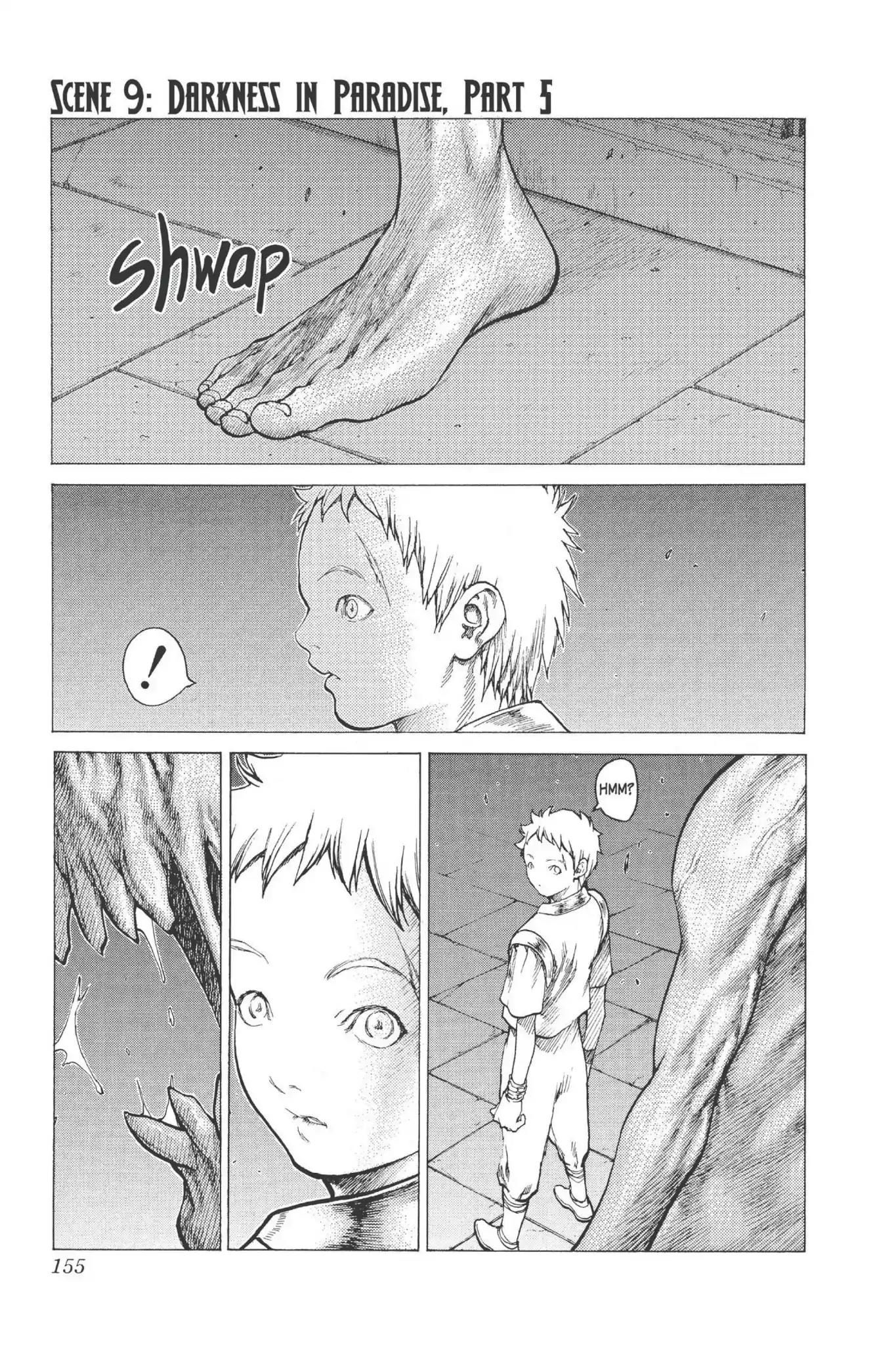 Claymore Chapter 9 page 1 - Chapter 9: Vol.2 Scene 9: Darkness in Paradise, Part 5