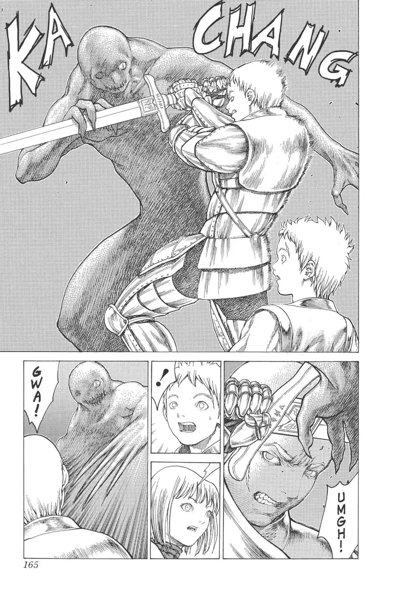 Claymore Chapter 9 page 10 - Chapter 9: Vol.2 Scene 9: Darkness in Paradise, Part 5
