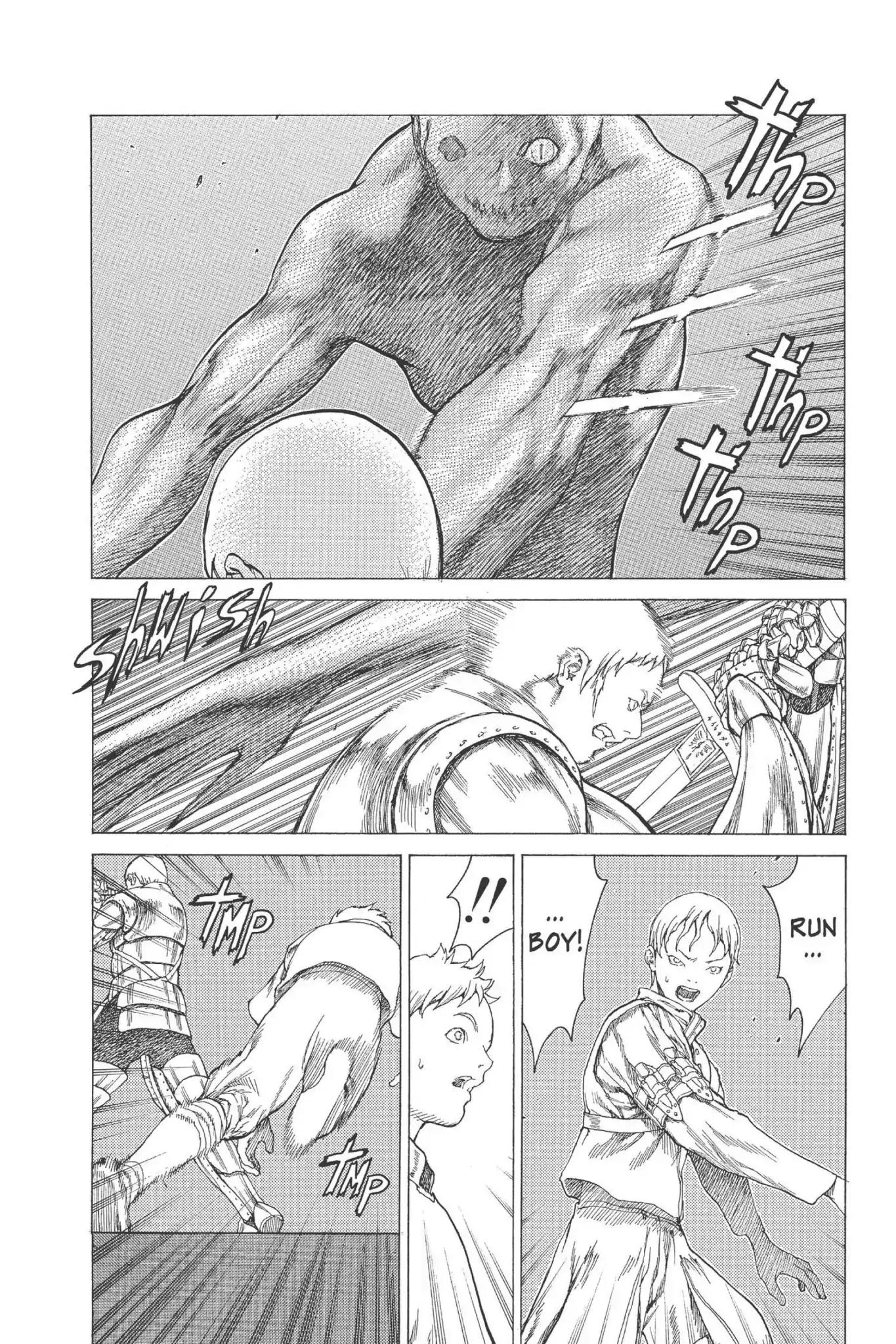 Claymore Chapter 9 page 11 - Chapter 9: Vol.2 Scene 9: Darkness in Paradise, Part 5