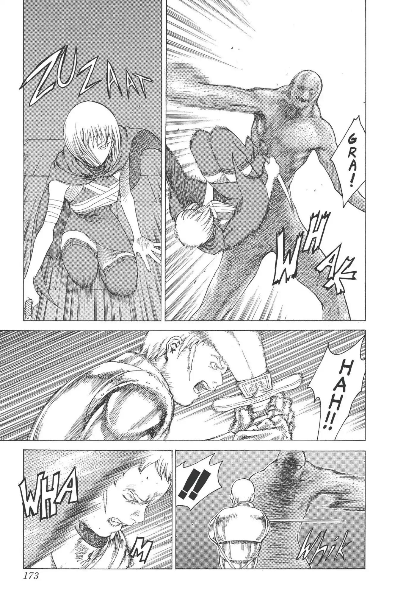 Claymore Chapter 9 page 18 - Chapter 9: Vol.2 Scene 9: Darkness in Paradise, Part 5
