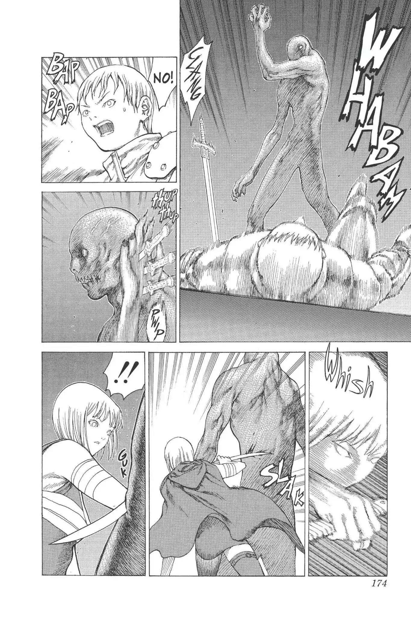 Claymore Chapter 9 page 19 - Chapter 9: Vol.2 Scene 9: Darkness in Paradise, Part 5