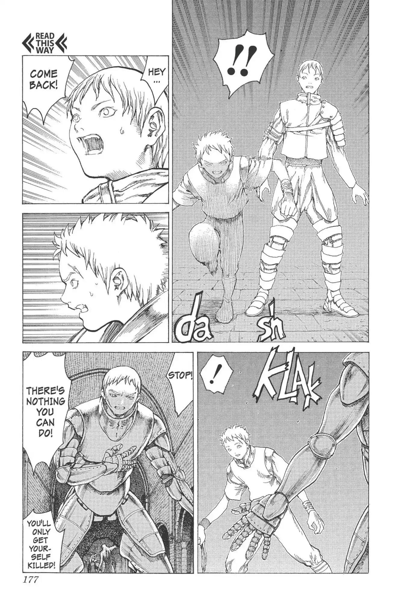 Claymore Chapter 9 page 22 - Chapter 9: Vol.2 Scene 9: Darkness in Paradise, Part 5