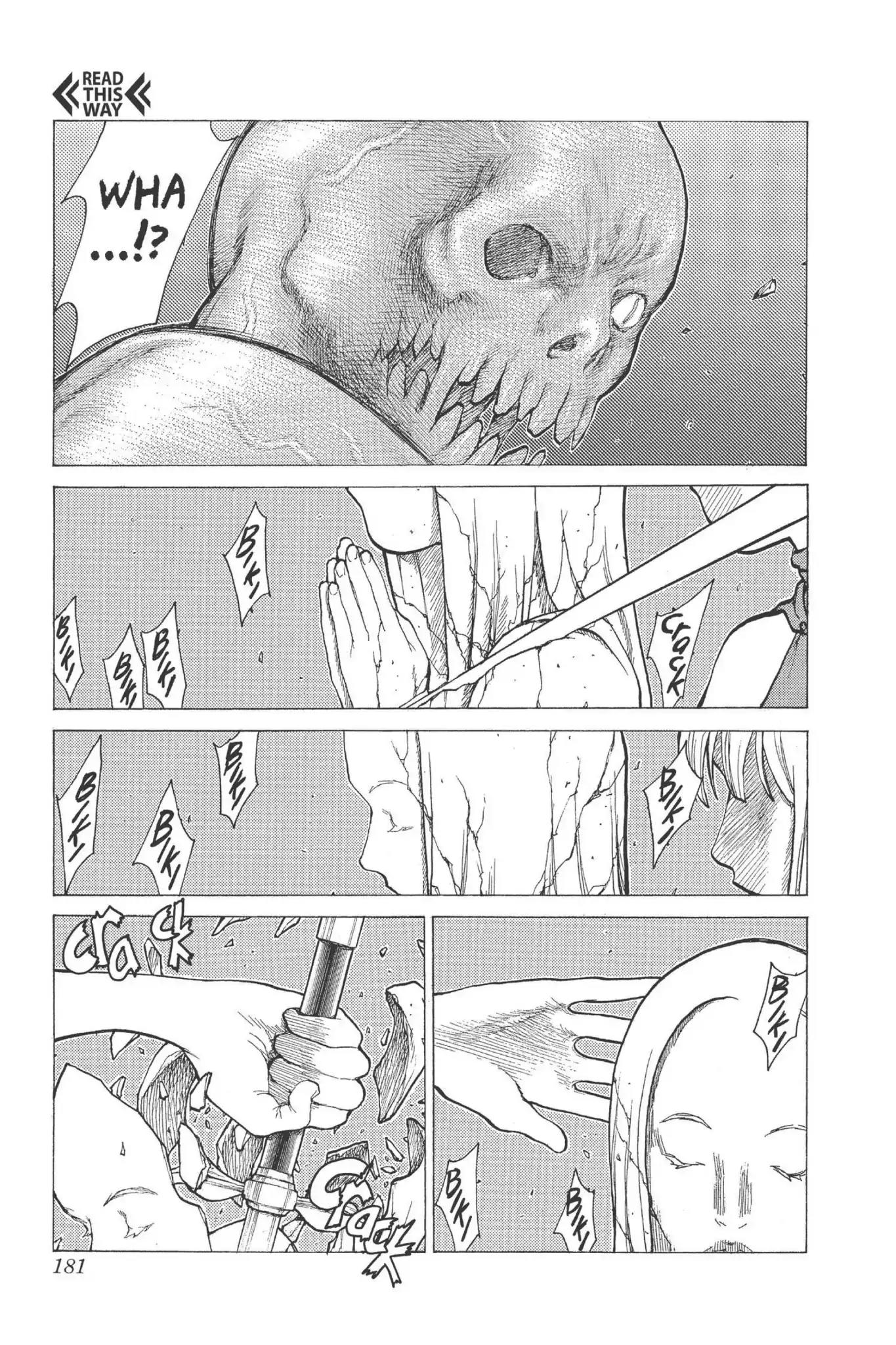 Claymore Chapter 9 page 26 - Chapter 9: Vol.2 Scene 9: Darkness in Paradise, Part 5