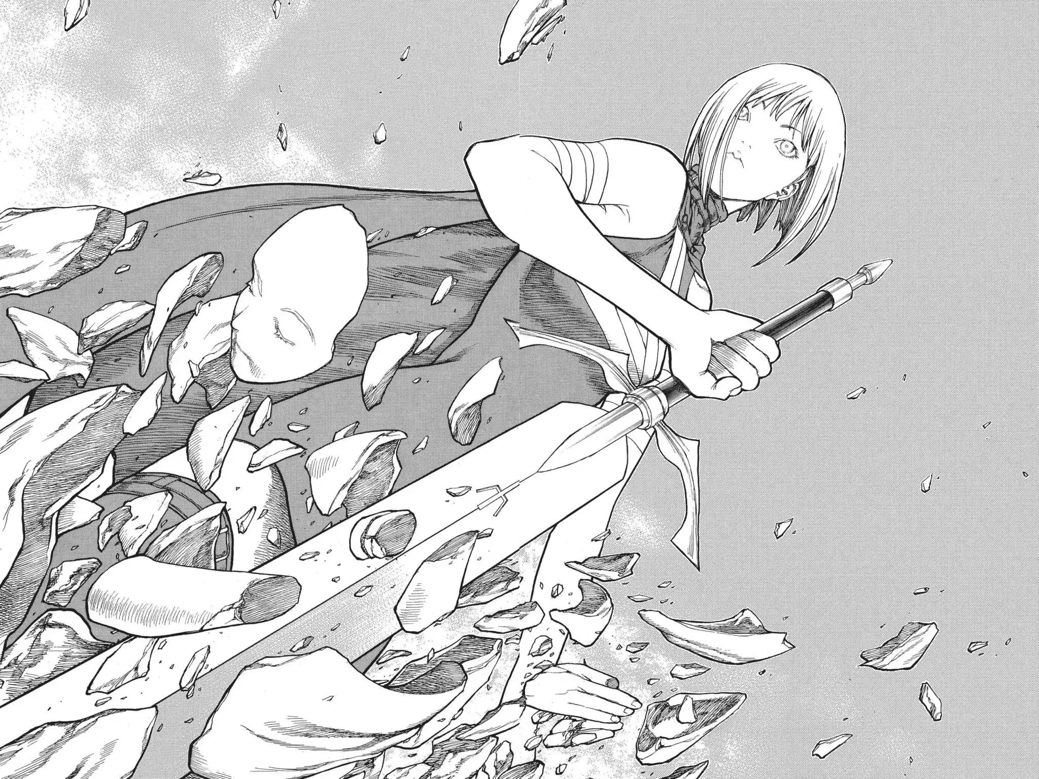 Claymore Chapter 9 page 27 - Chapter 9: Vol.2 Scene 9: Darkness in Paradise, Part 5