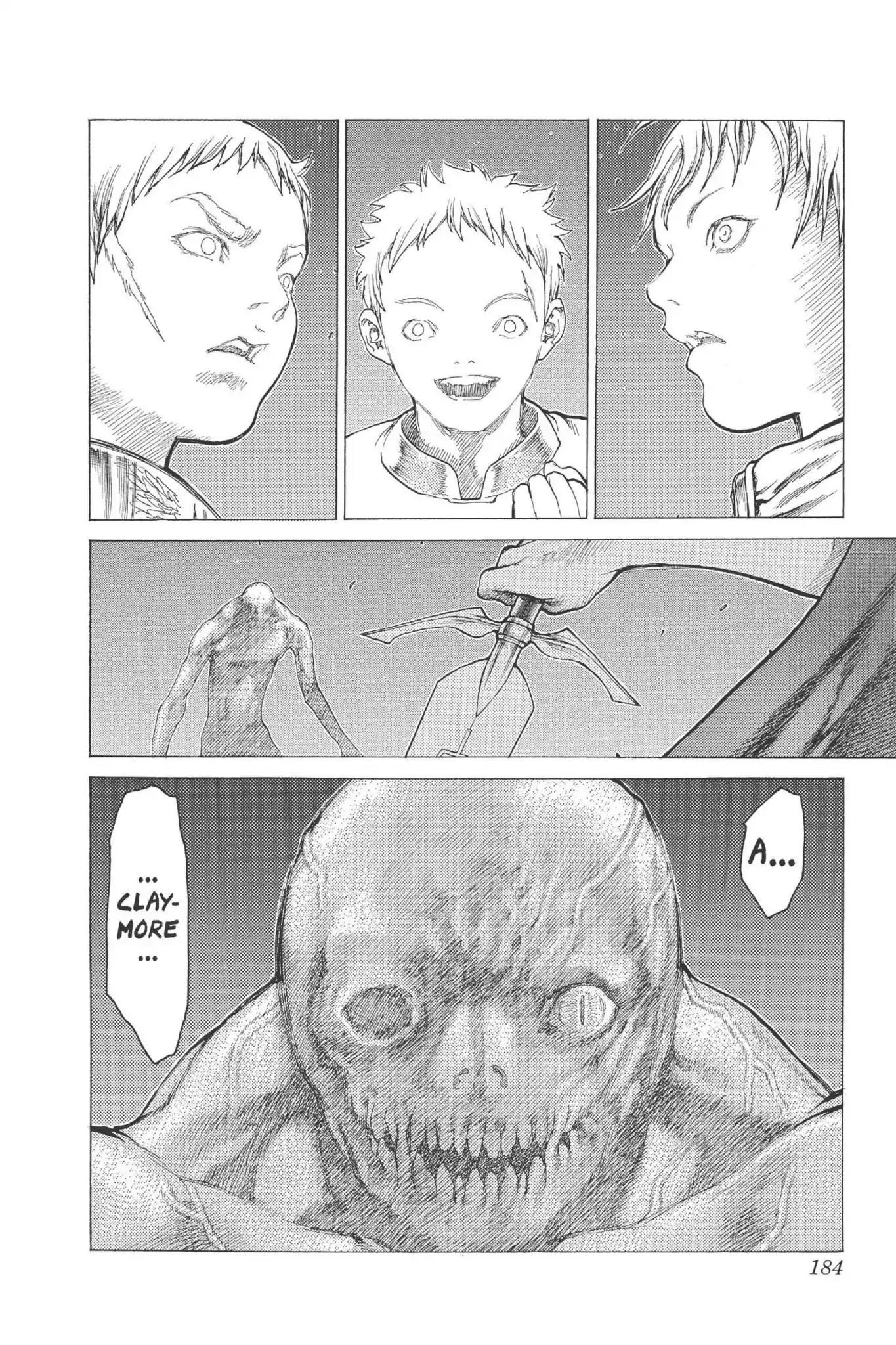 Claymore Chapter 9 page 28 - Chapter 9: Vol.2 Scene 9: Darkness in Paradise, Part 5