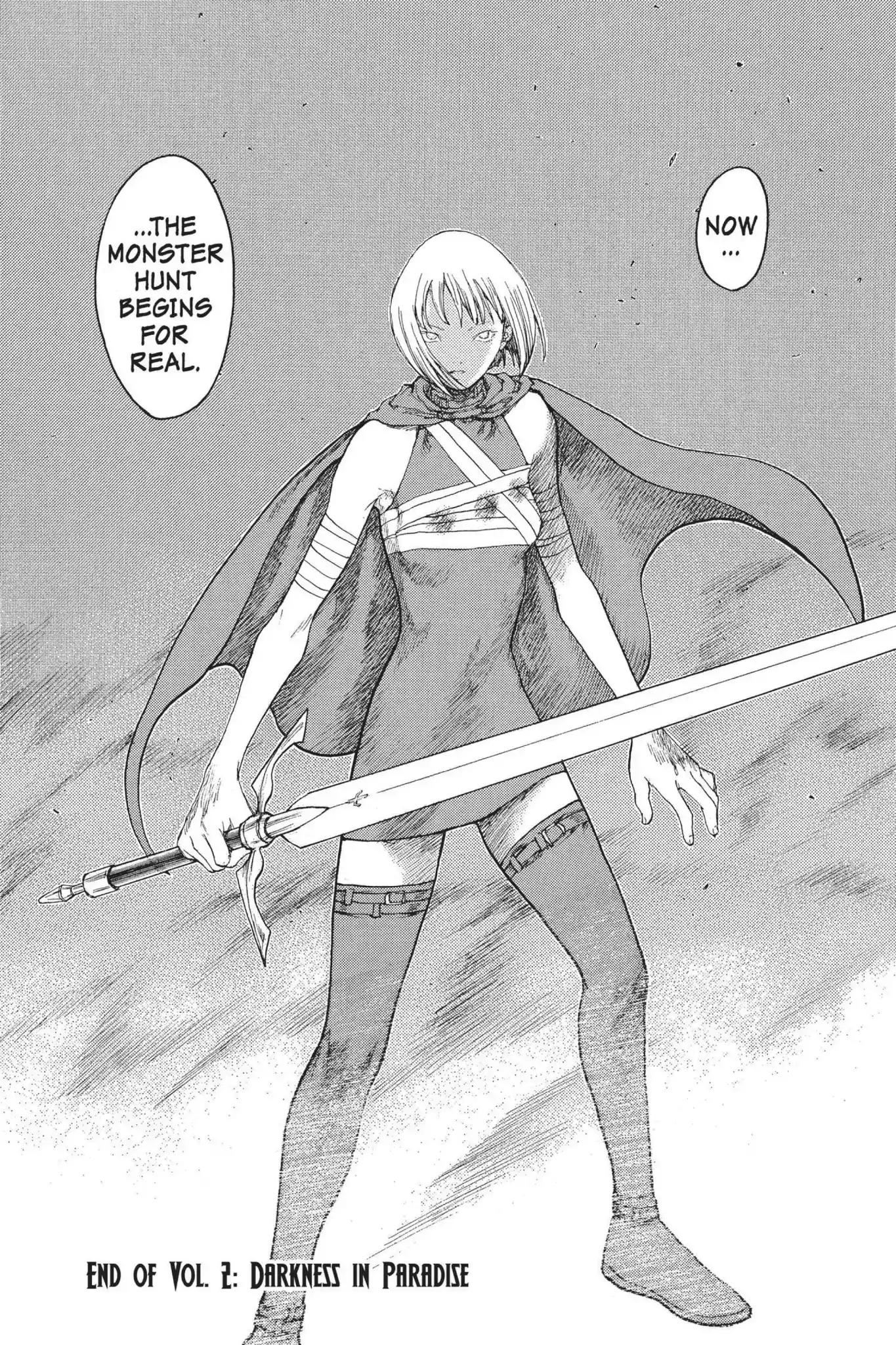 Claymore Chapter 9 page 29 - Chapter 9: Vol.2 Scene 9: Darkness in Paradise, Part 5