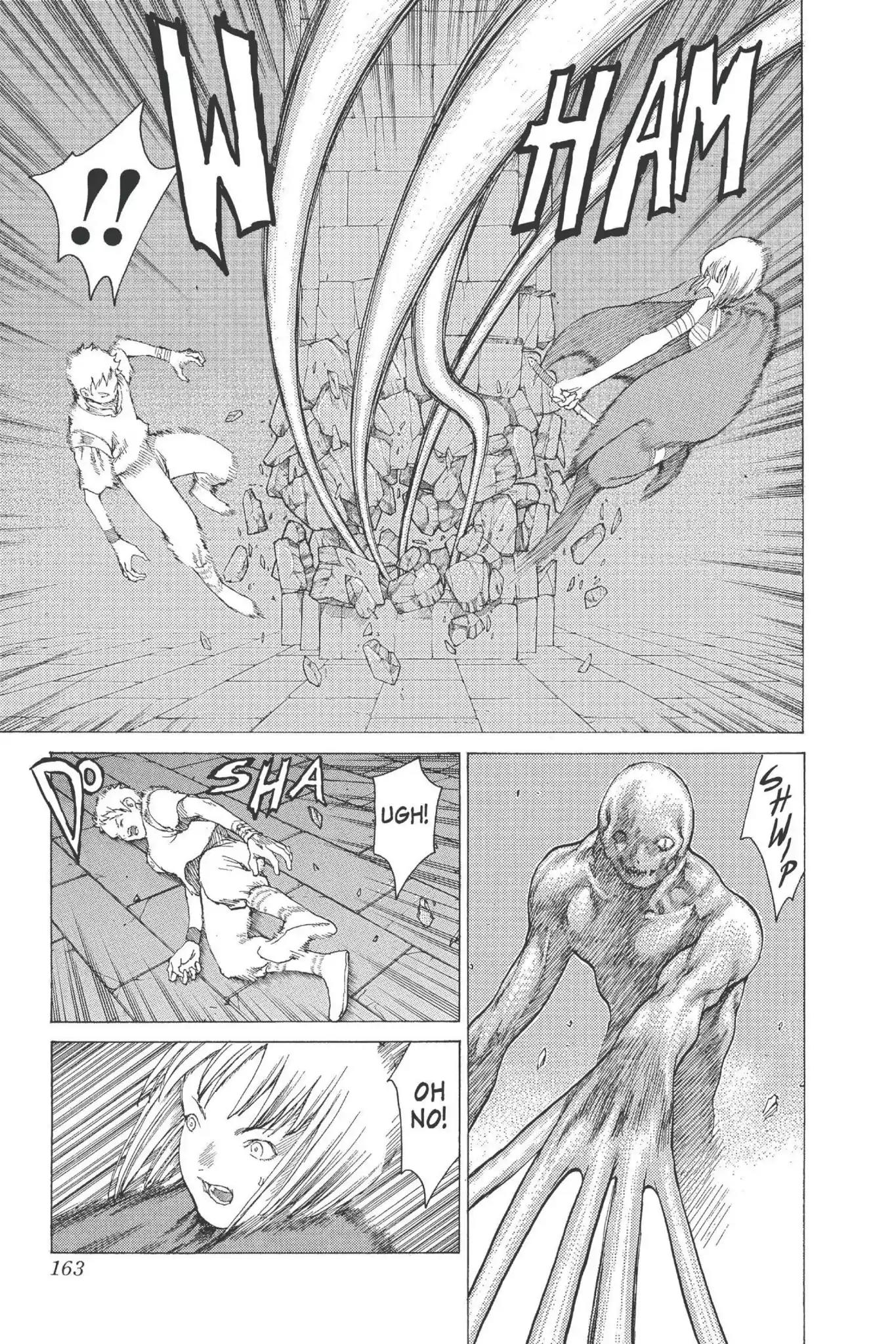 Claymore Chapter 9 page 8 - Chapter 9: Vol.2 Scene 9: Darkness in Paradise, Part 5