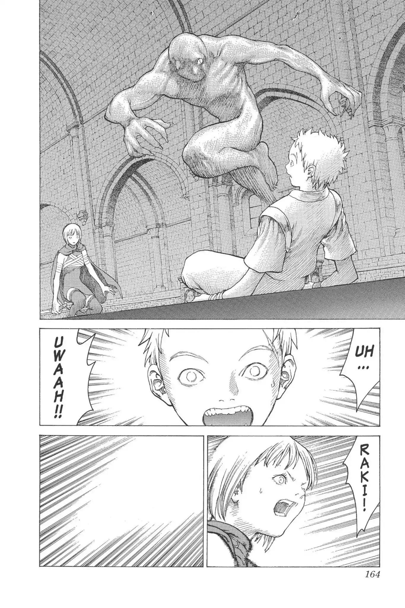 Claymore Chapter 9 page 9 - Chapter 9: Vol.2 Scene 9: Darkness in Paradise, Part 5