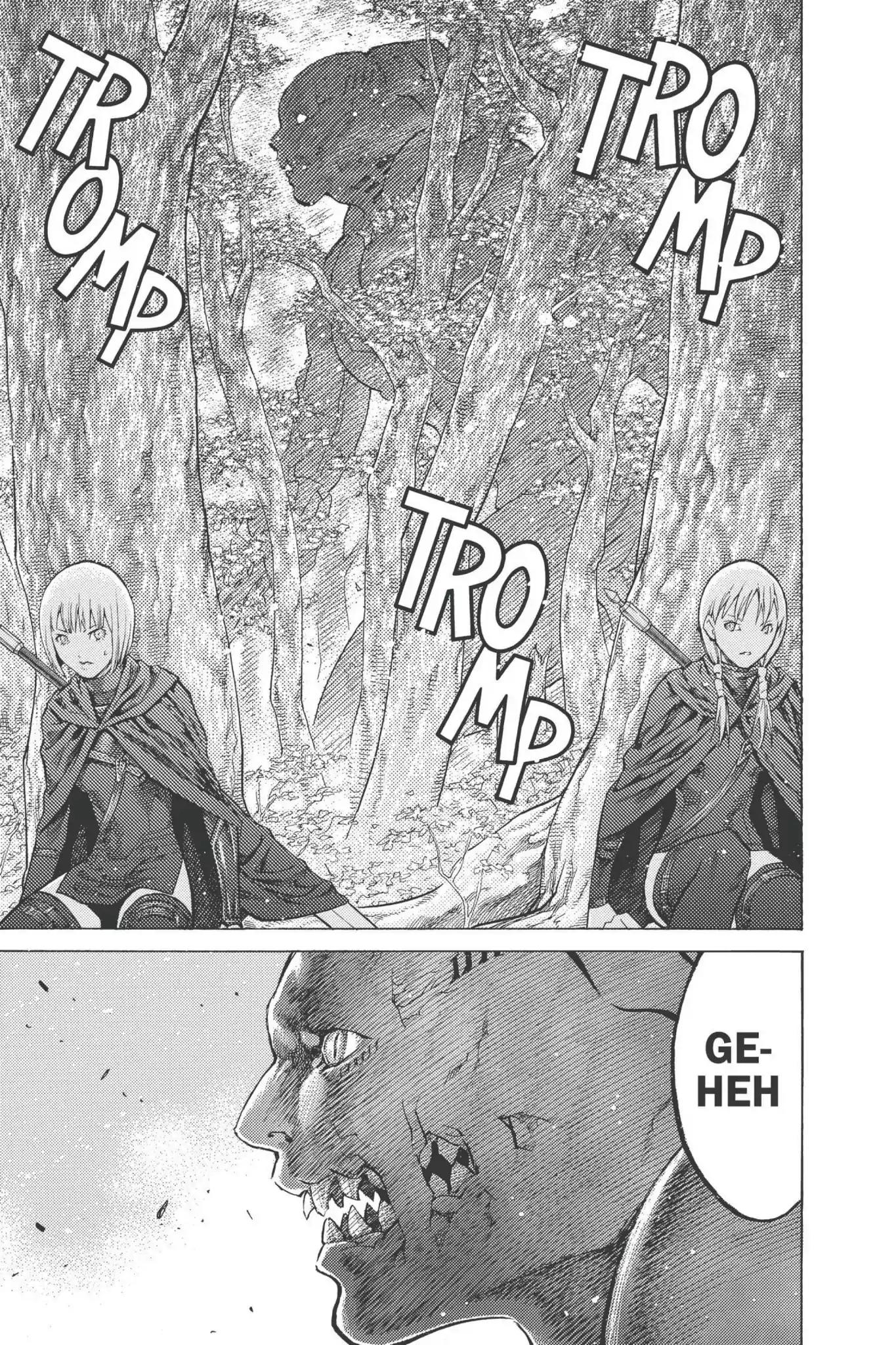 Claymore Chapter 90 page 21 - Chapter 90: Vol.17 Scene 90: The Claws of Memories, Part 1