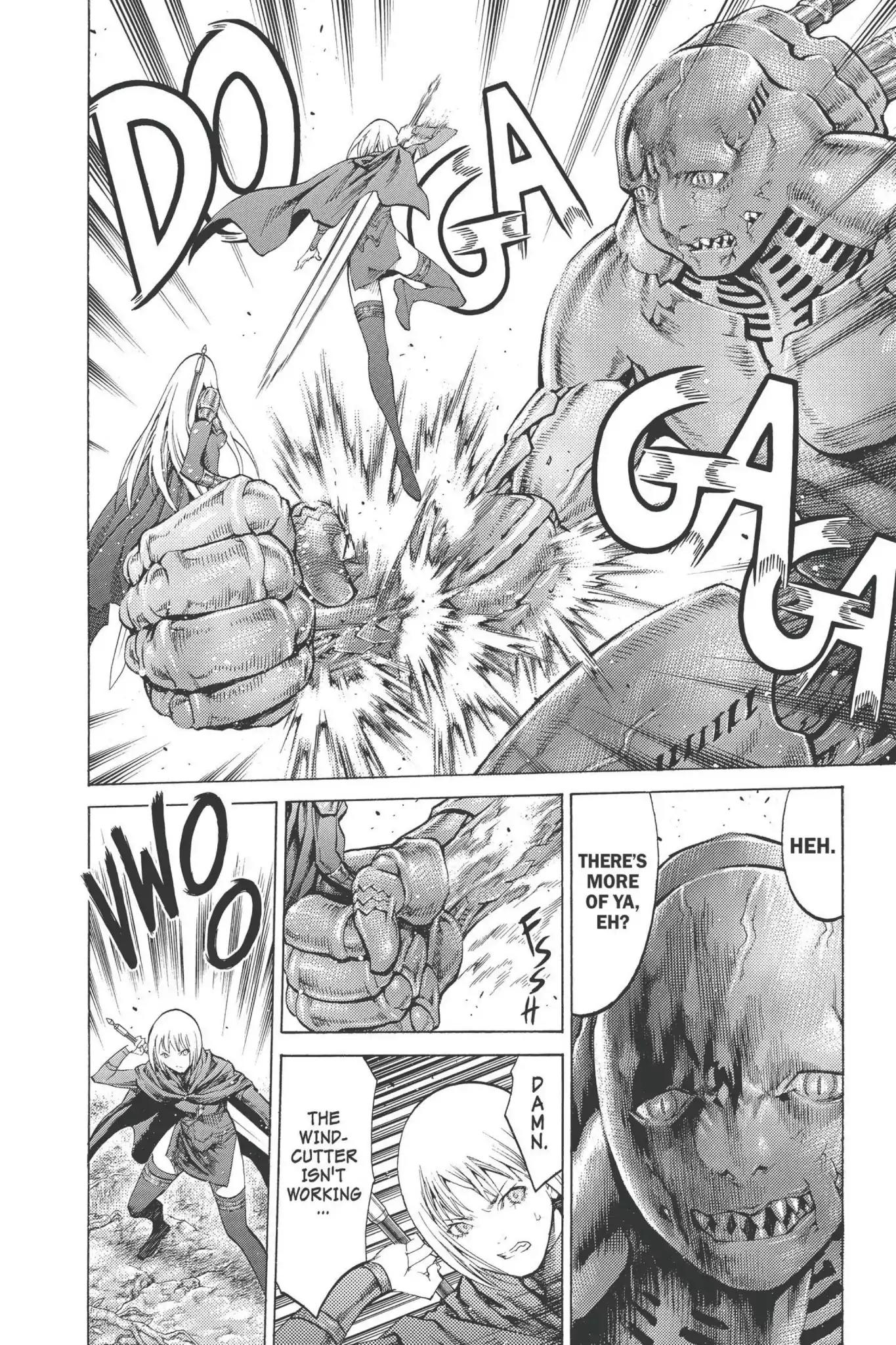 Claymore Chapter 90 page 26 - Chapter 90: Vol.17 Scene 90: The Claws of Memories, Part 1