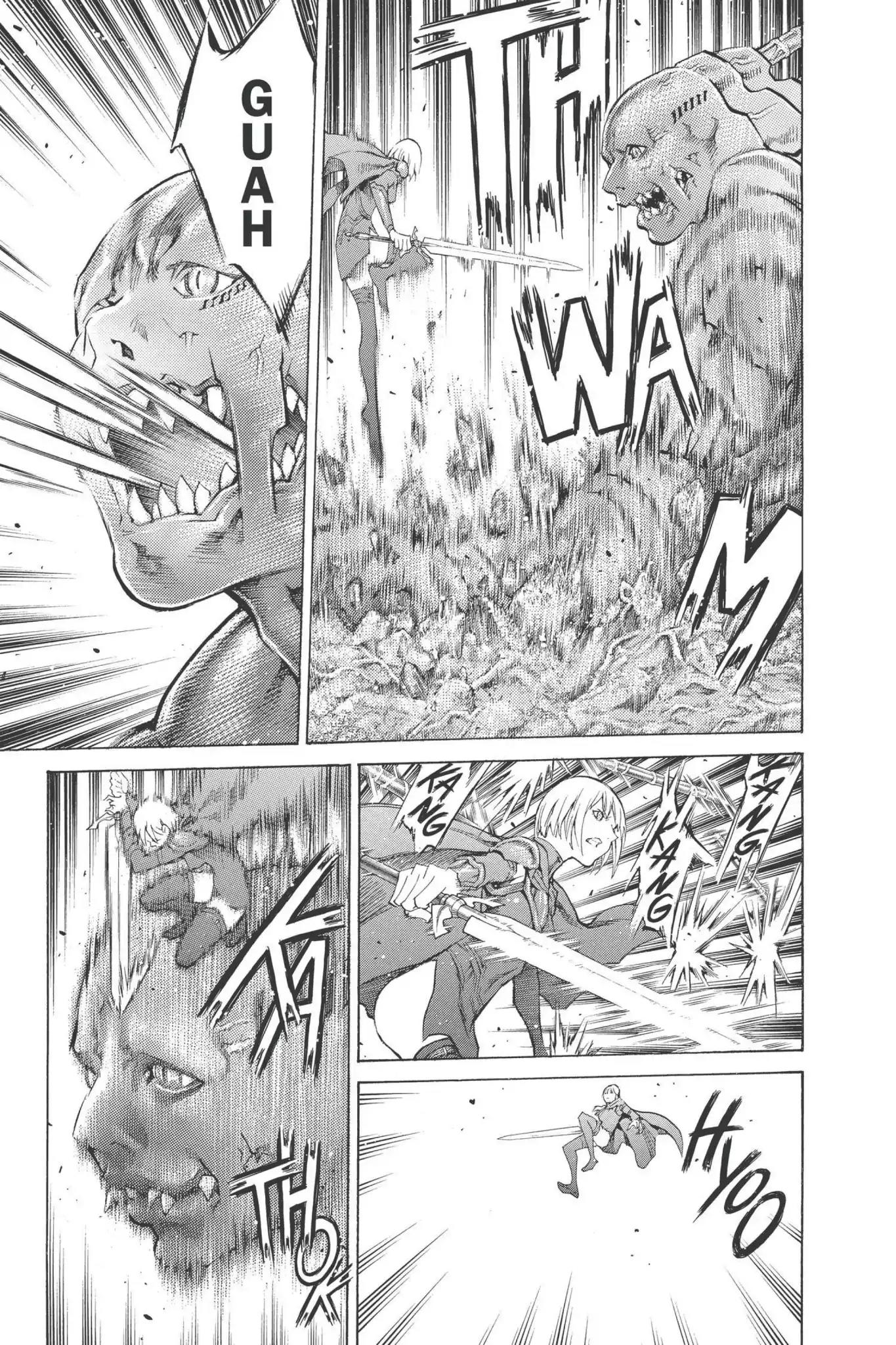 Claymore Chapter 90 page 27 - Chapter 90: Vol.17 Scene 90: The Claws of Memories, Part 1