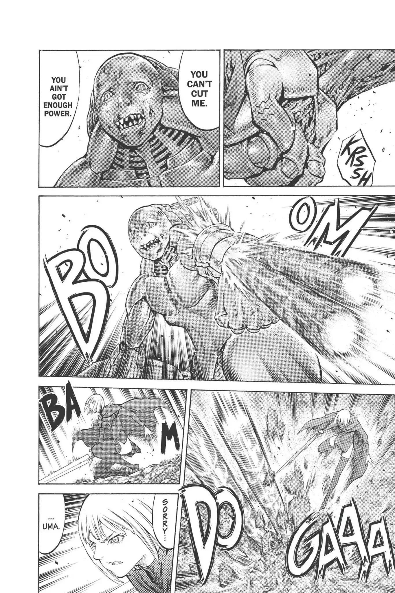 Claymore Chapter 90 page 30 - Chapter 90: Vol.17 Scene 90: The Claws of Memories, Part 1