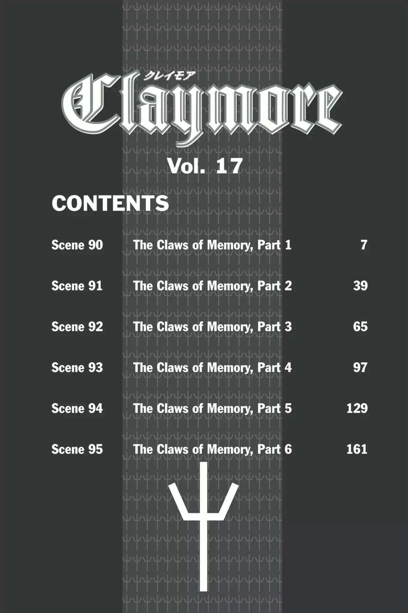 Claymore Chapter 90 page 6 - Chapter 90: Vol.17 Scene 90: The Claws of Memories, Part 1