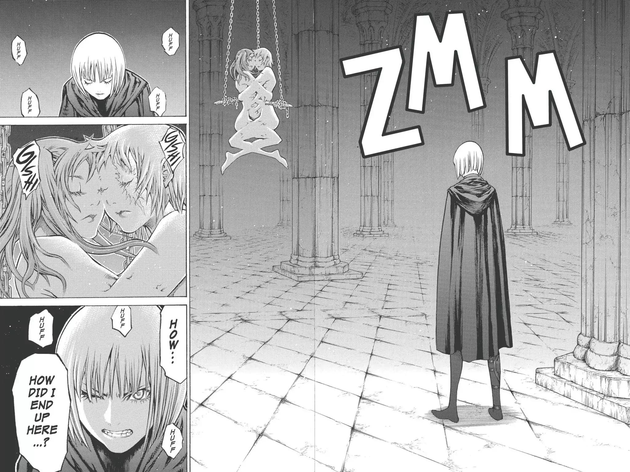 Claymore Chapter 91 page 23 - Chapter 91: Vol.17 Scene 91: The Claws of Memories, Part 2