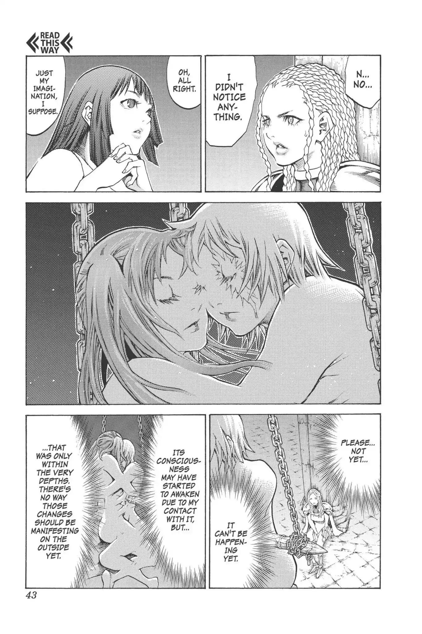 Claymore Chapter 91 page 5 - Chapter 91: Vol.17 Scene 91: The Claws of Memories, Part 2