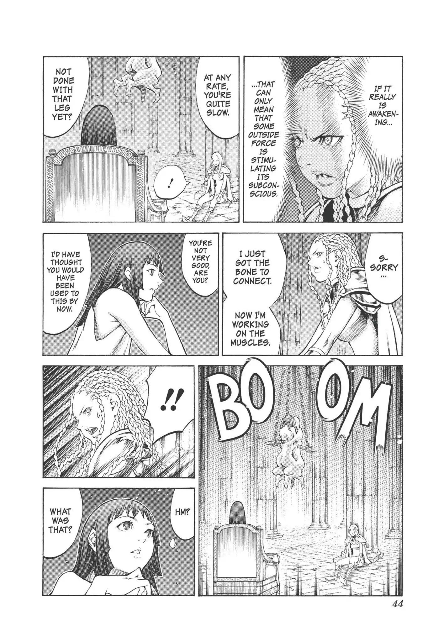 Claymore Chapter 91 page 6 - Chapter 91: Vol.17 Scene 91: The Claws of Memories, Part 2
