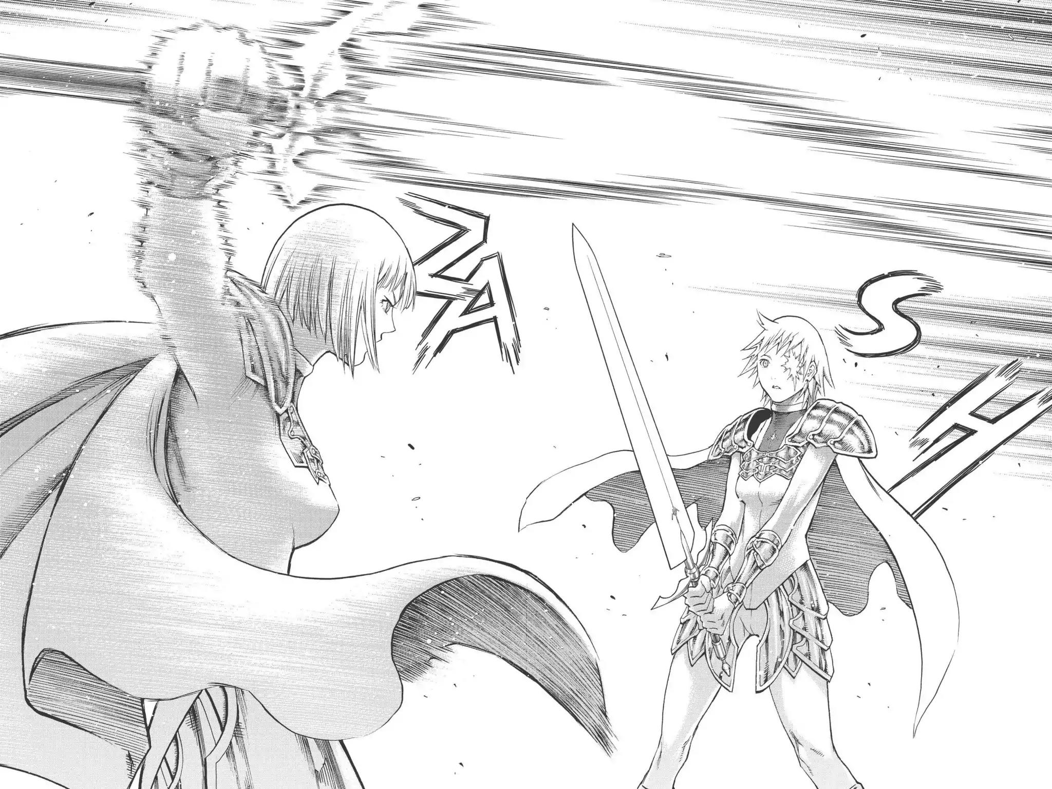 Claymore Chapter 92 page 20 - Chapter 92: Vol.17 Scene 92: The Claws of Memories, Part 3