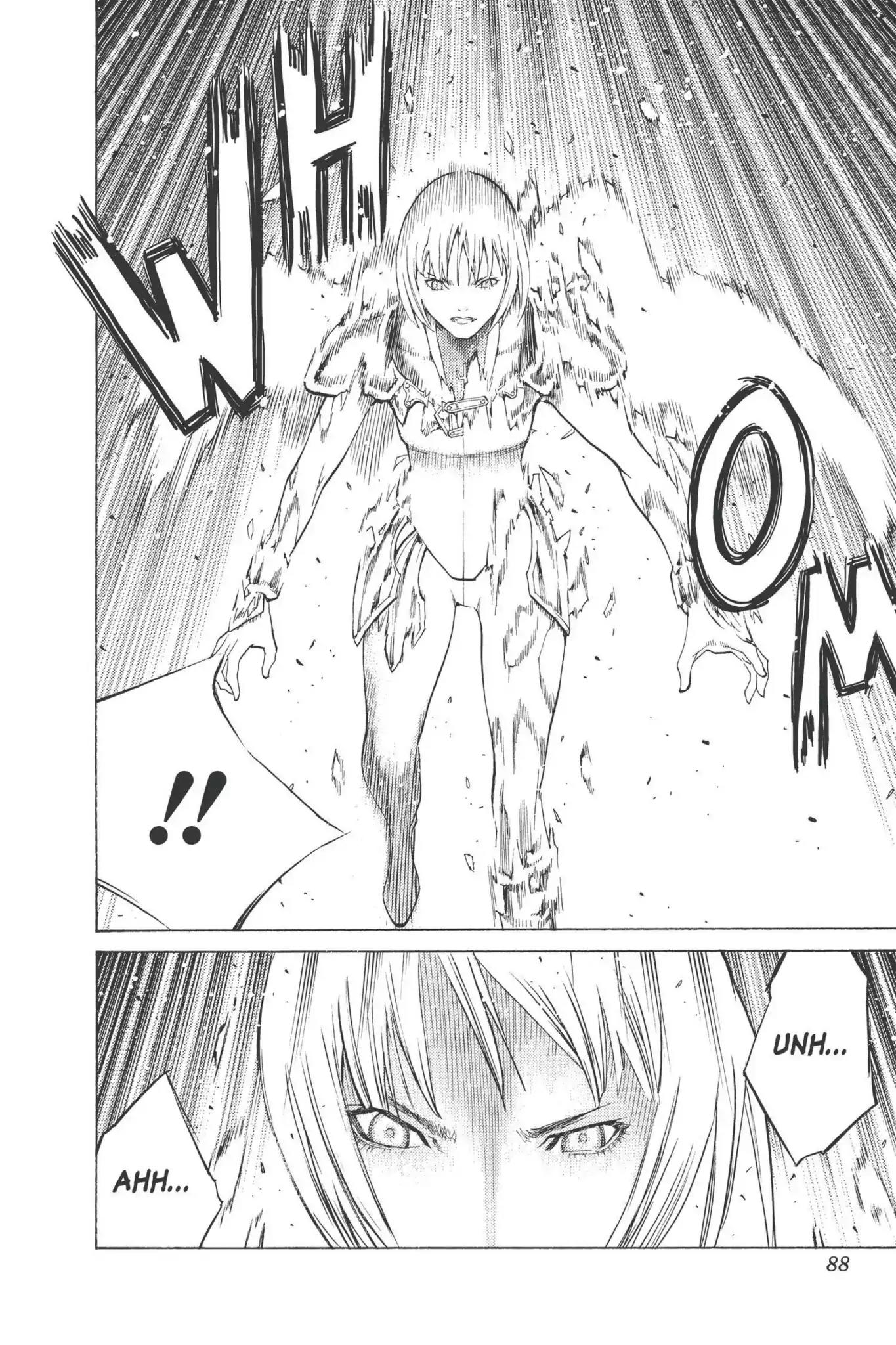 Claymore Chapter 92 page 23 - Chapter 92: Vol.17 Scene 92: The Claws of Memories, Part 3
