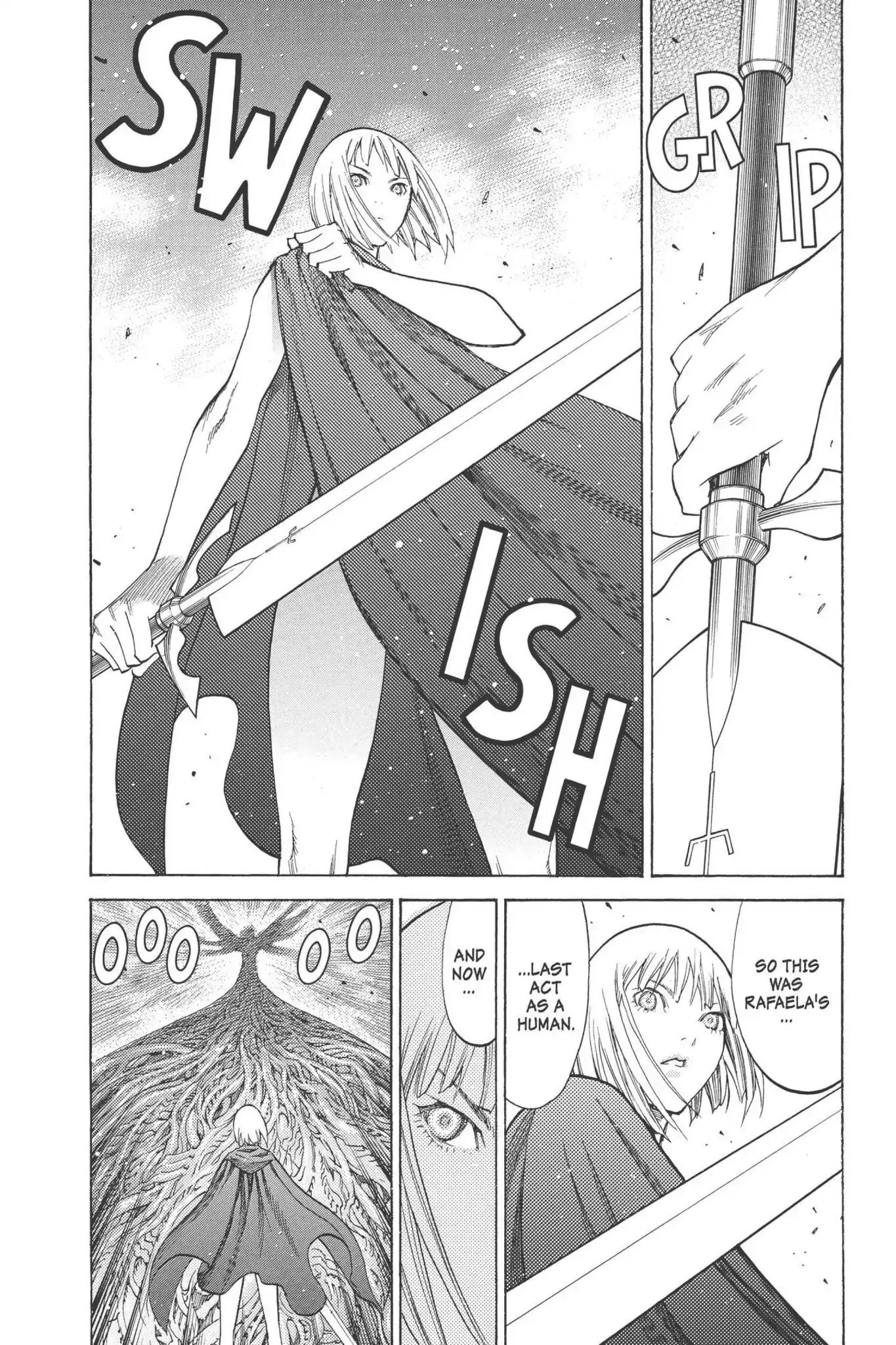 Claymore Chapter 93 page 11 - Chapter 93: Vol.17 Scene 93: The Claws of Memories, Part 4