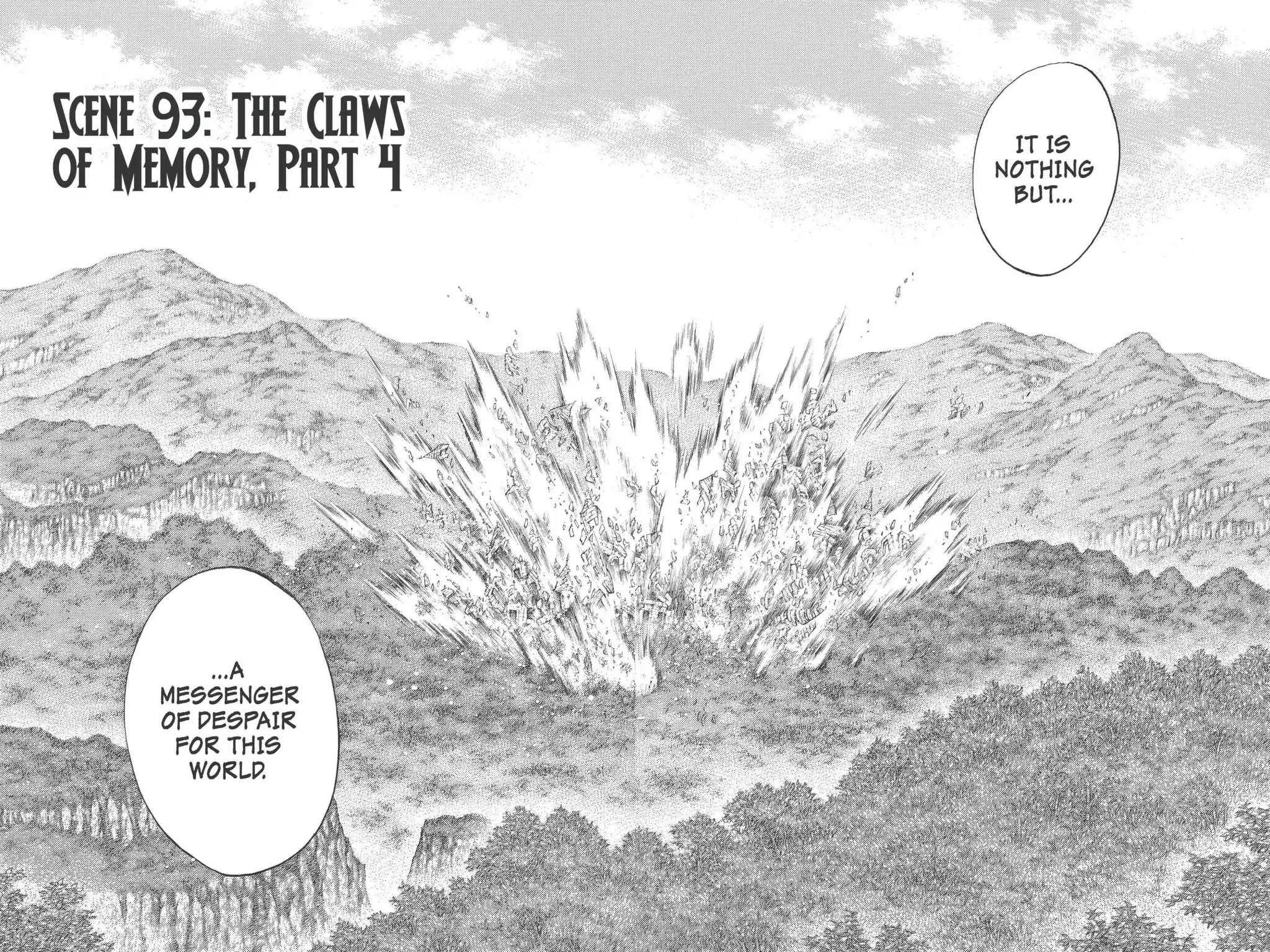 Claymore Chapter 93 page 2 - Chapter 93: Vol.17 Scene 93: The Claws of Memories, Part 4
