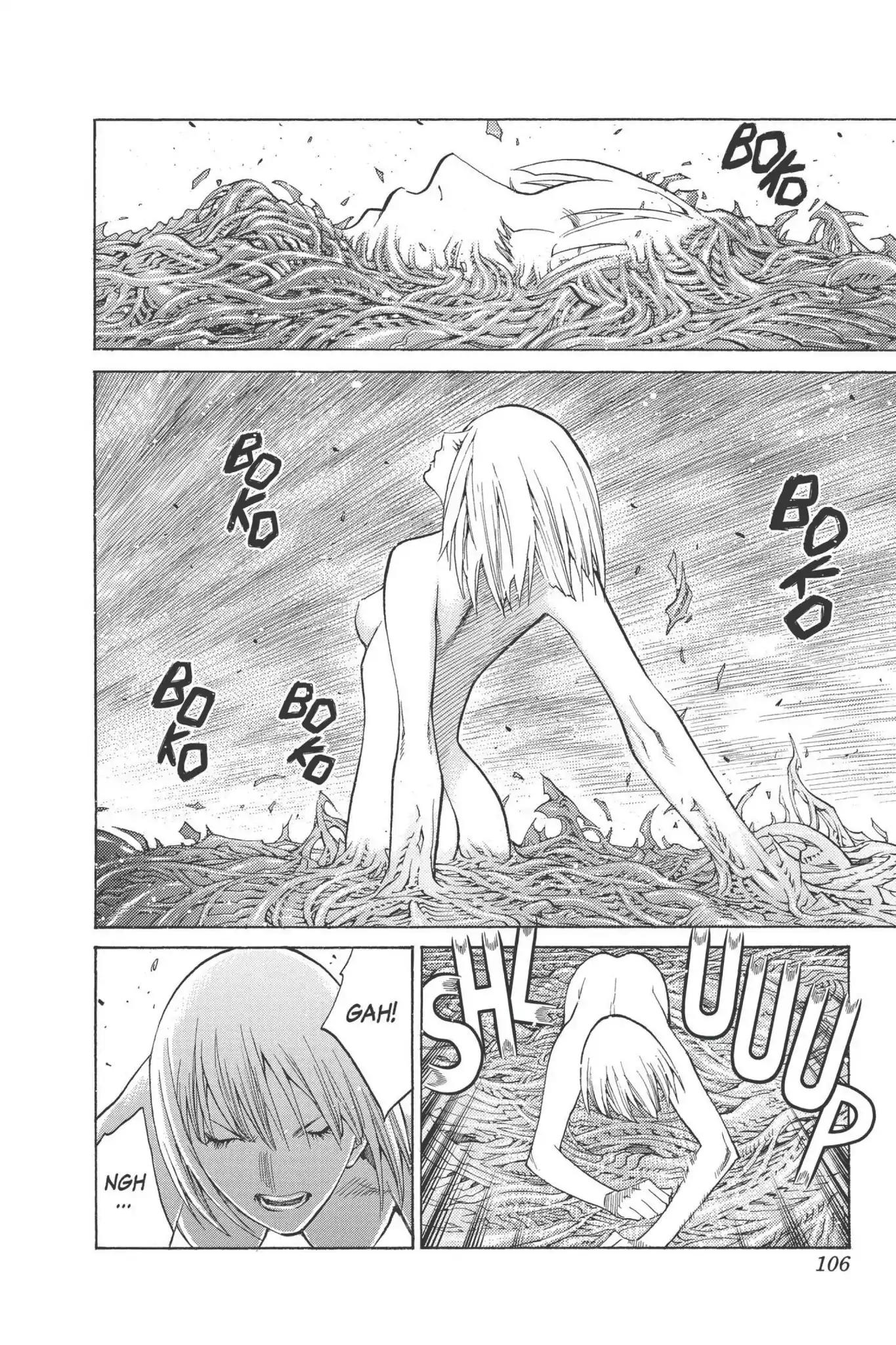 Claymore Chapter 93 page 9 - Chapter 93: Vol.17 Scene 93: The Claws of Memories, Part 4