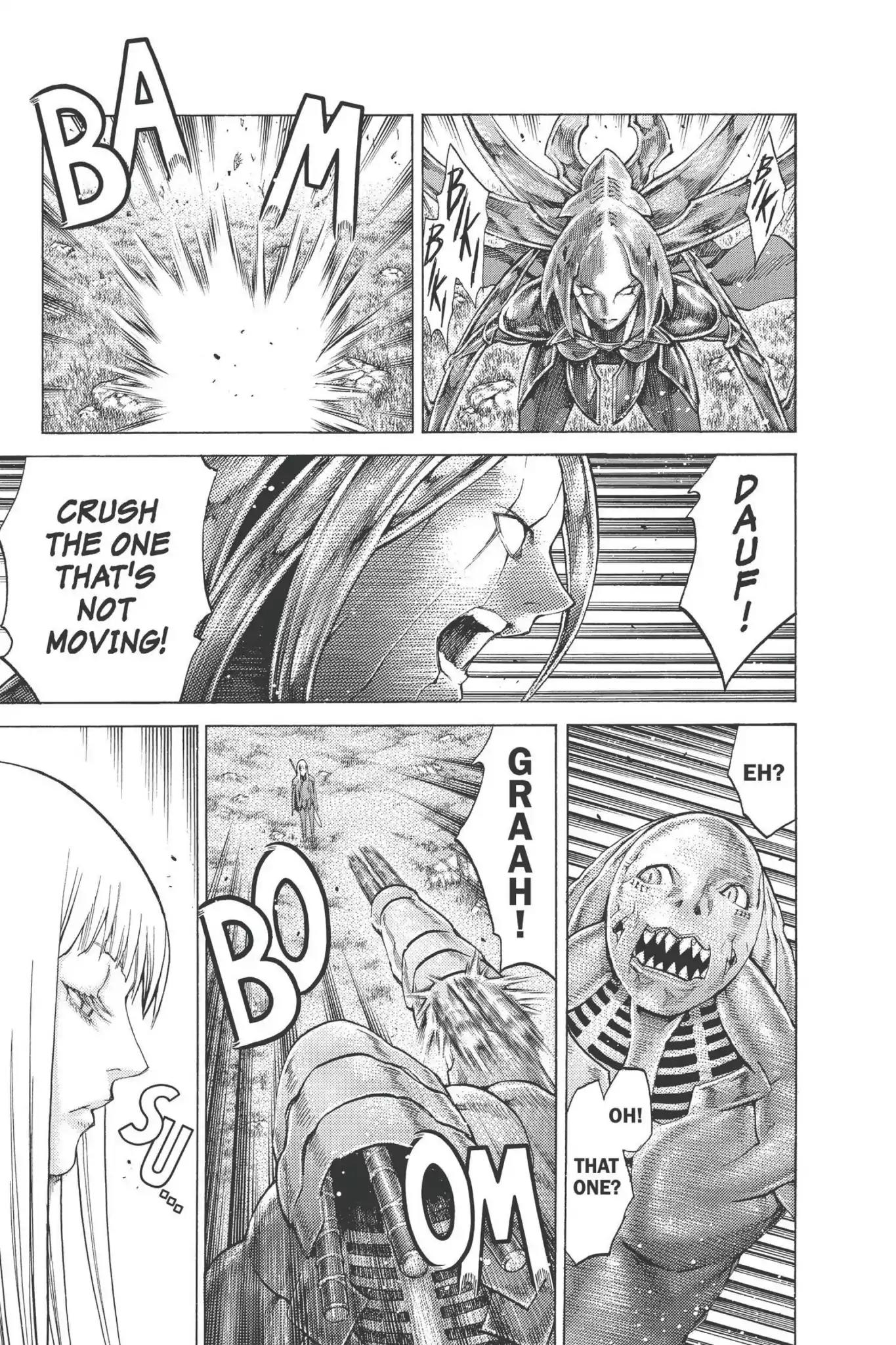 Claymore Chapter 94 page 10 - Chapter 94: Vol.17 Scene 94: The Claws of Memories, Part 5
