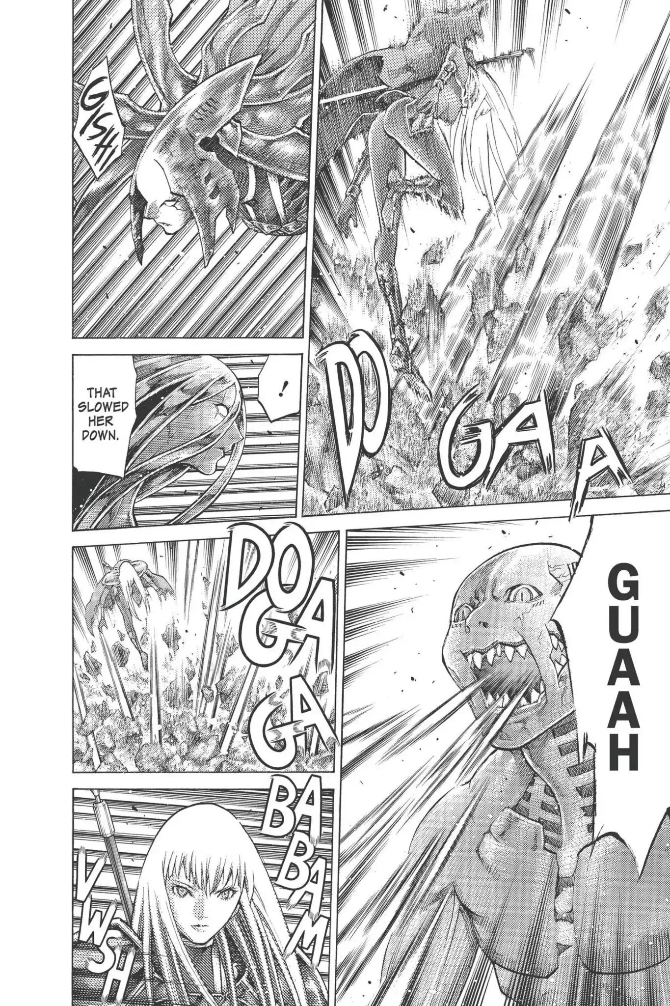 Claymore Chapter 94 page 11 - Chapter 94: Vol.17 Scene 94: The Claws of Memories, Part 5