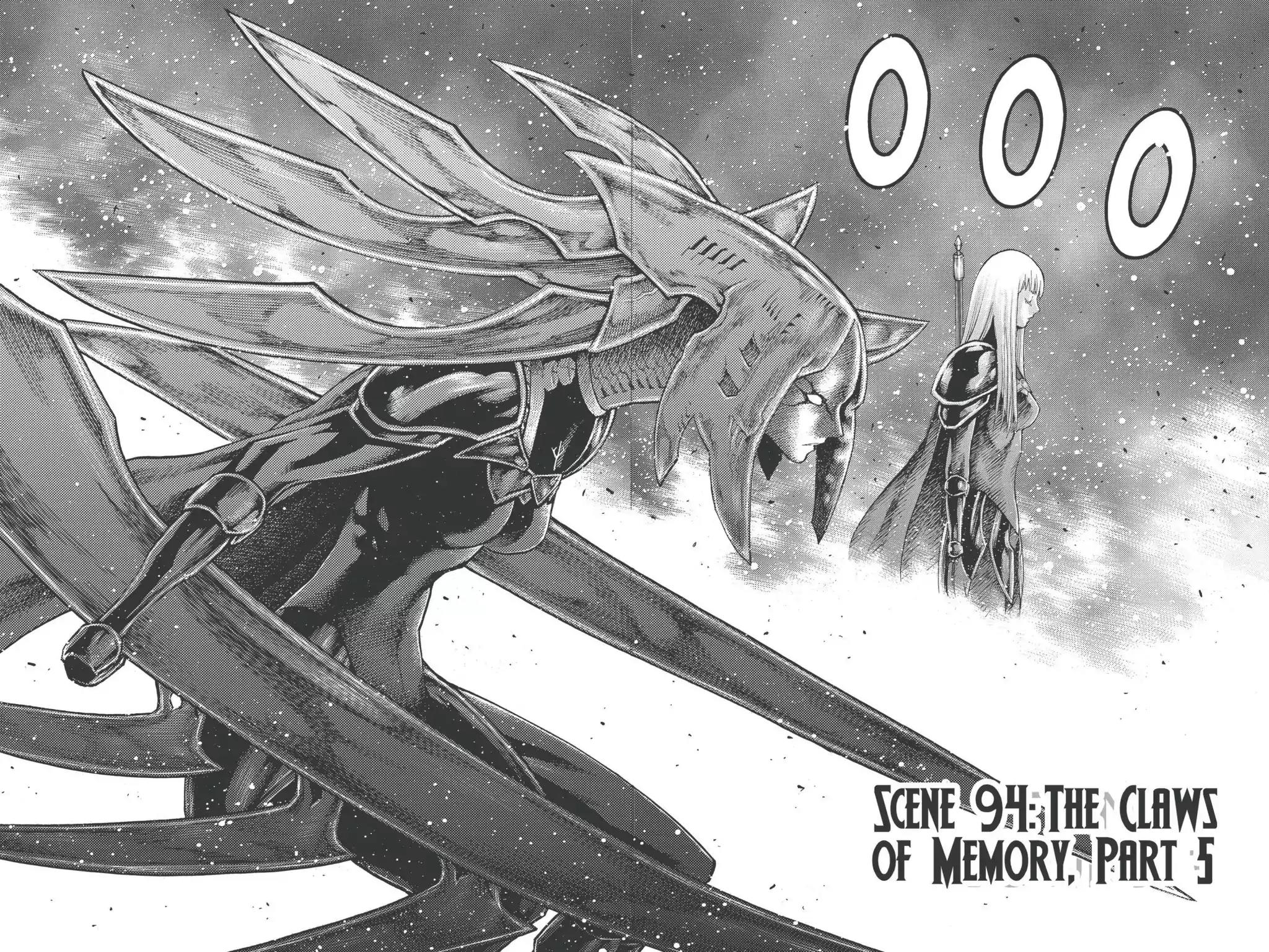 Claymore Chapter 94 page 2 - Chapter 94: Vol.17 Scene 94: The Claws of Memories, Part 5