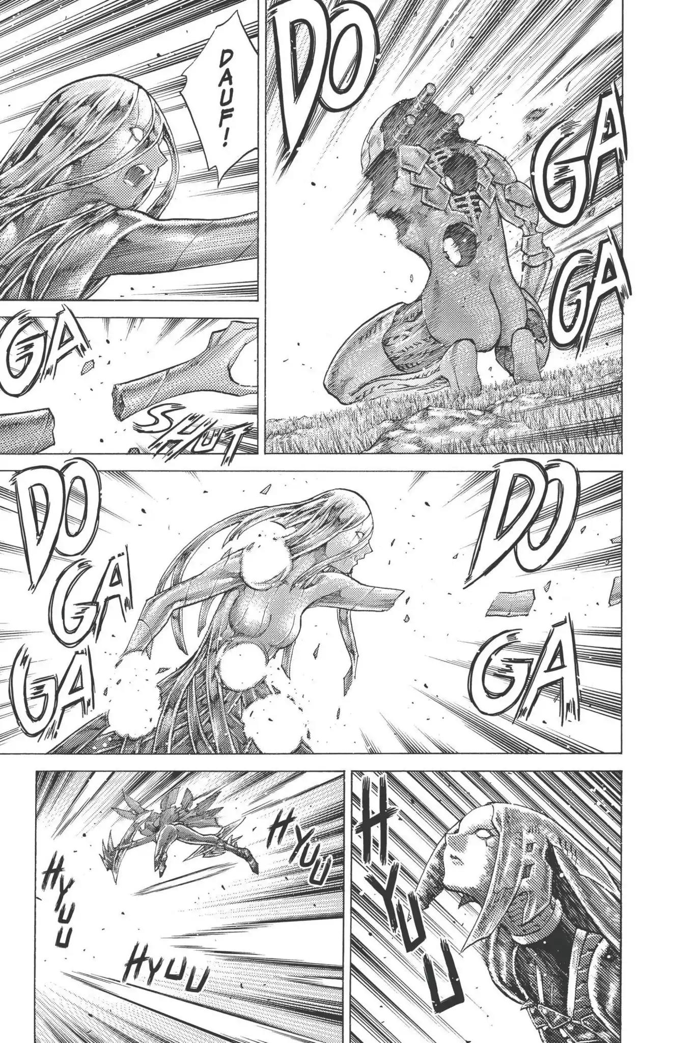 Claymore Chapter 94 page 23 - Chapter 94: Vol.17 Scene 94: The Claws of Memories, Part 5