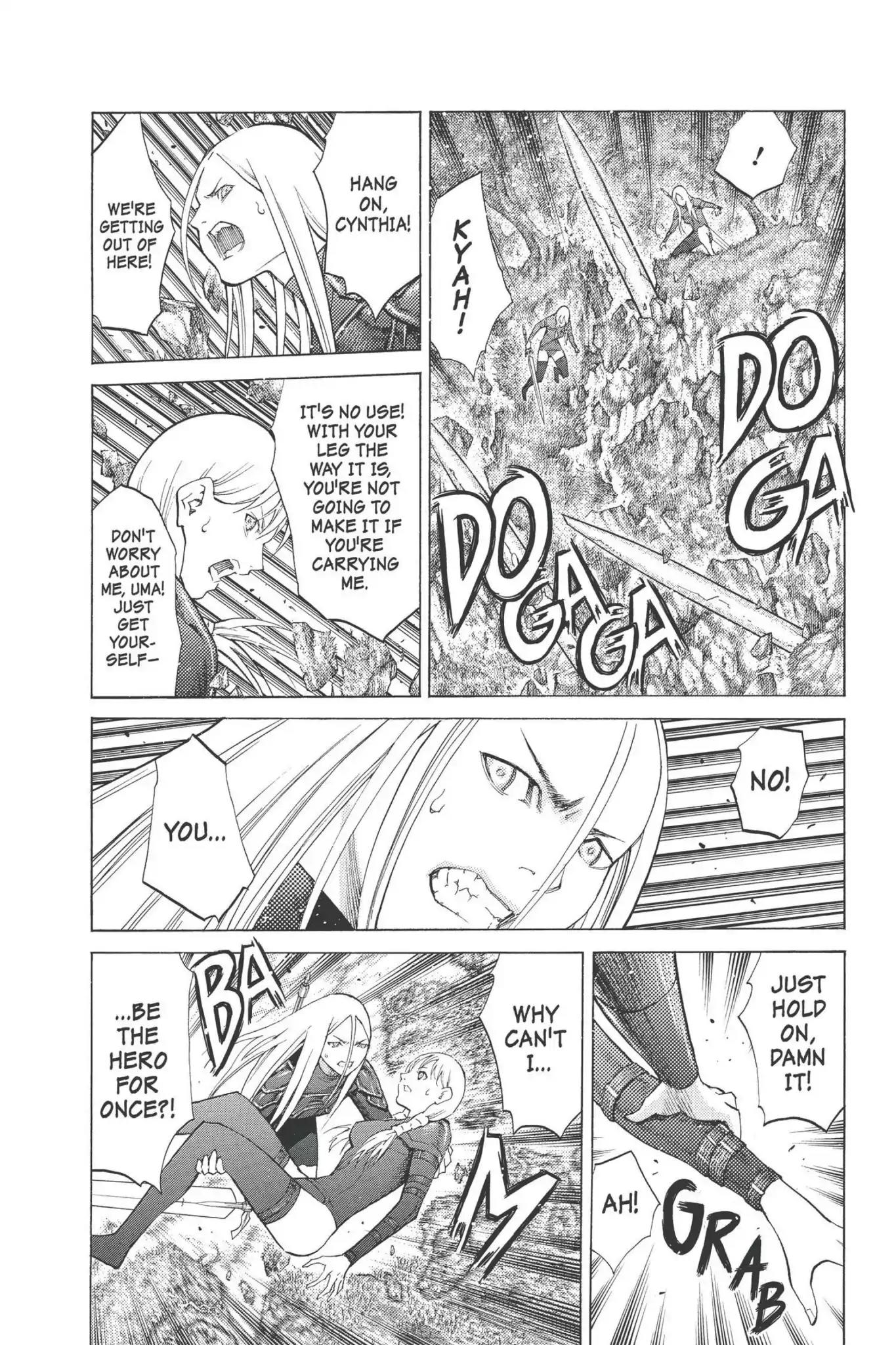 Claymore Chapter 94 page 24 - Chapter 94: Vol.17 Scene 94: The Claws of Memories, Part 5