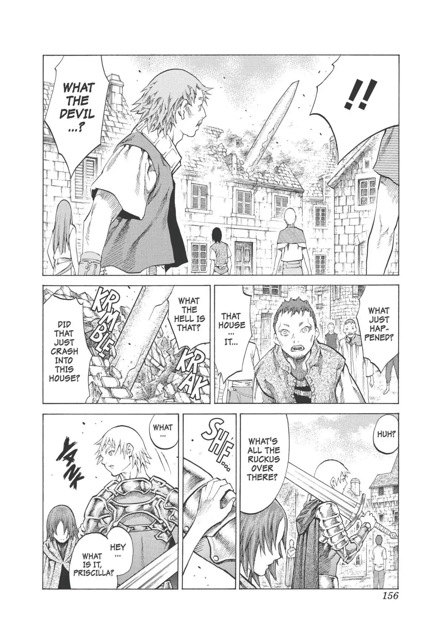 Claymore Chapter 94 page 26 - Chapter 94: Vol.17 Scene 94: The Claws of Memories, Part 5