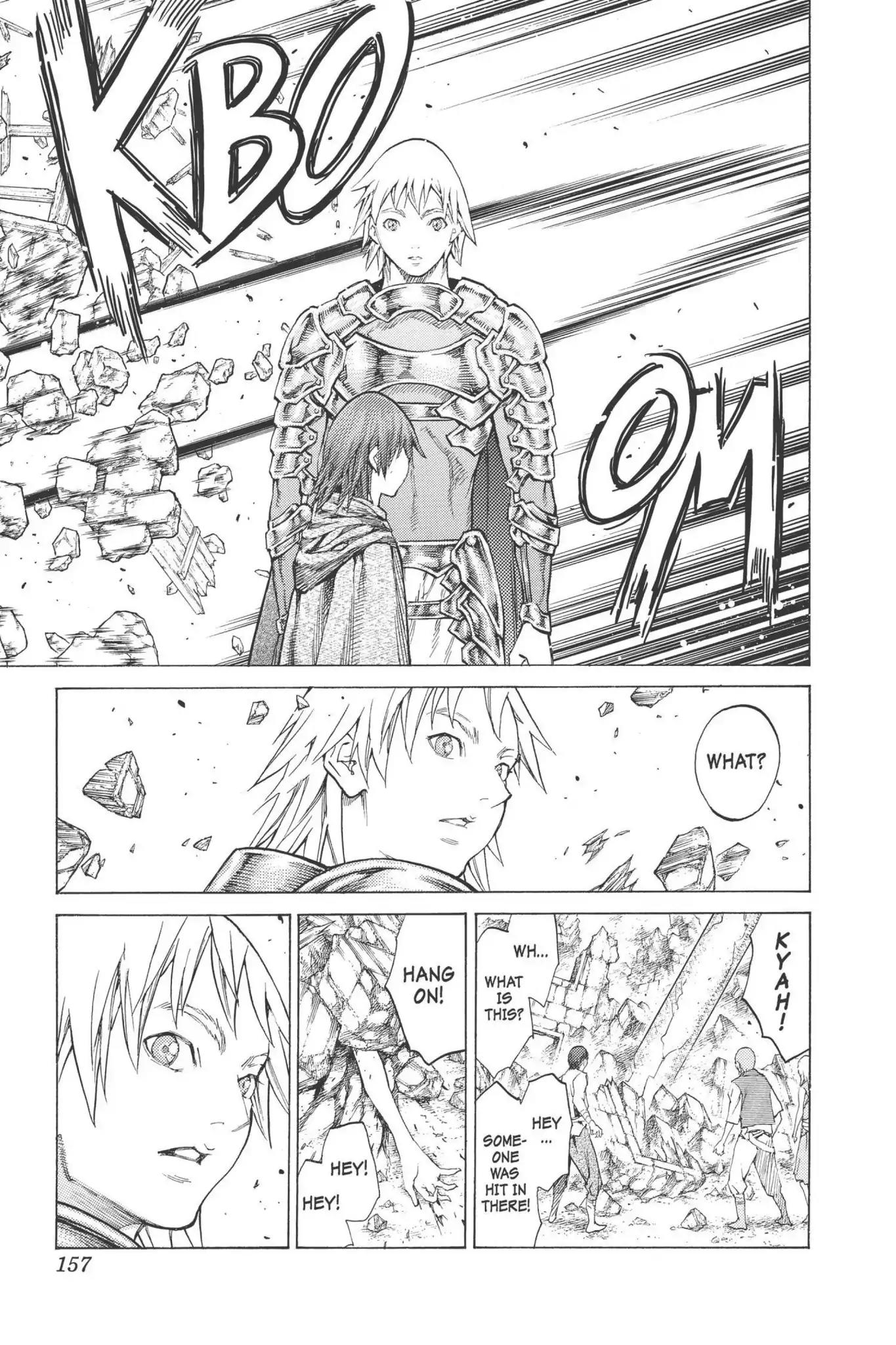 Claymore Chapter 94 page 27 - Chapter 94: Vol.17 Scene 94: The Claws of Memories, Part 5