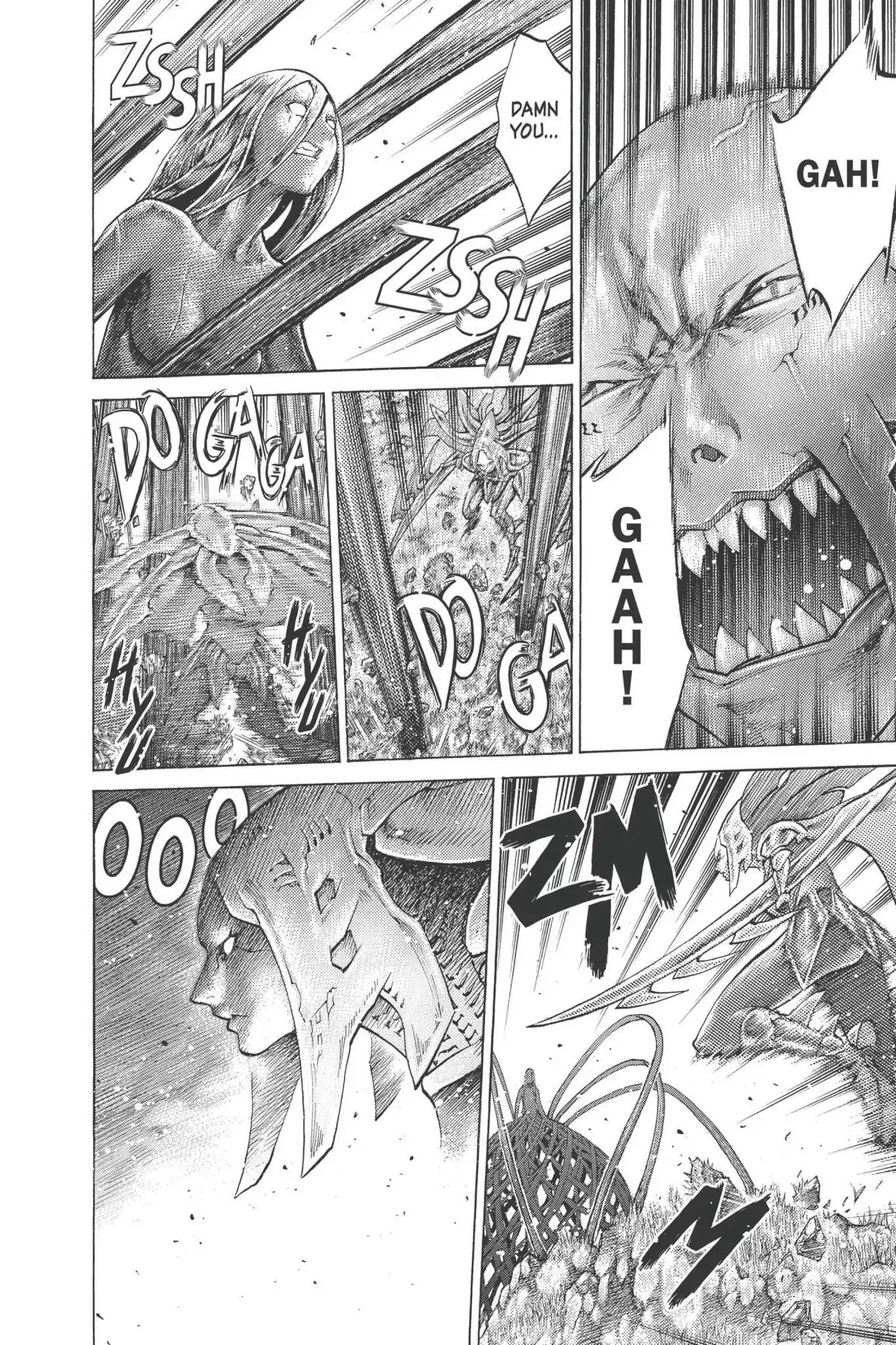 Claymore Chapter 94 page 7 - Chapter 94: Vol.17 Scene 94: The Claws of Memories, Part 5