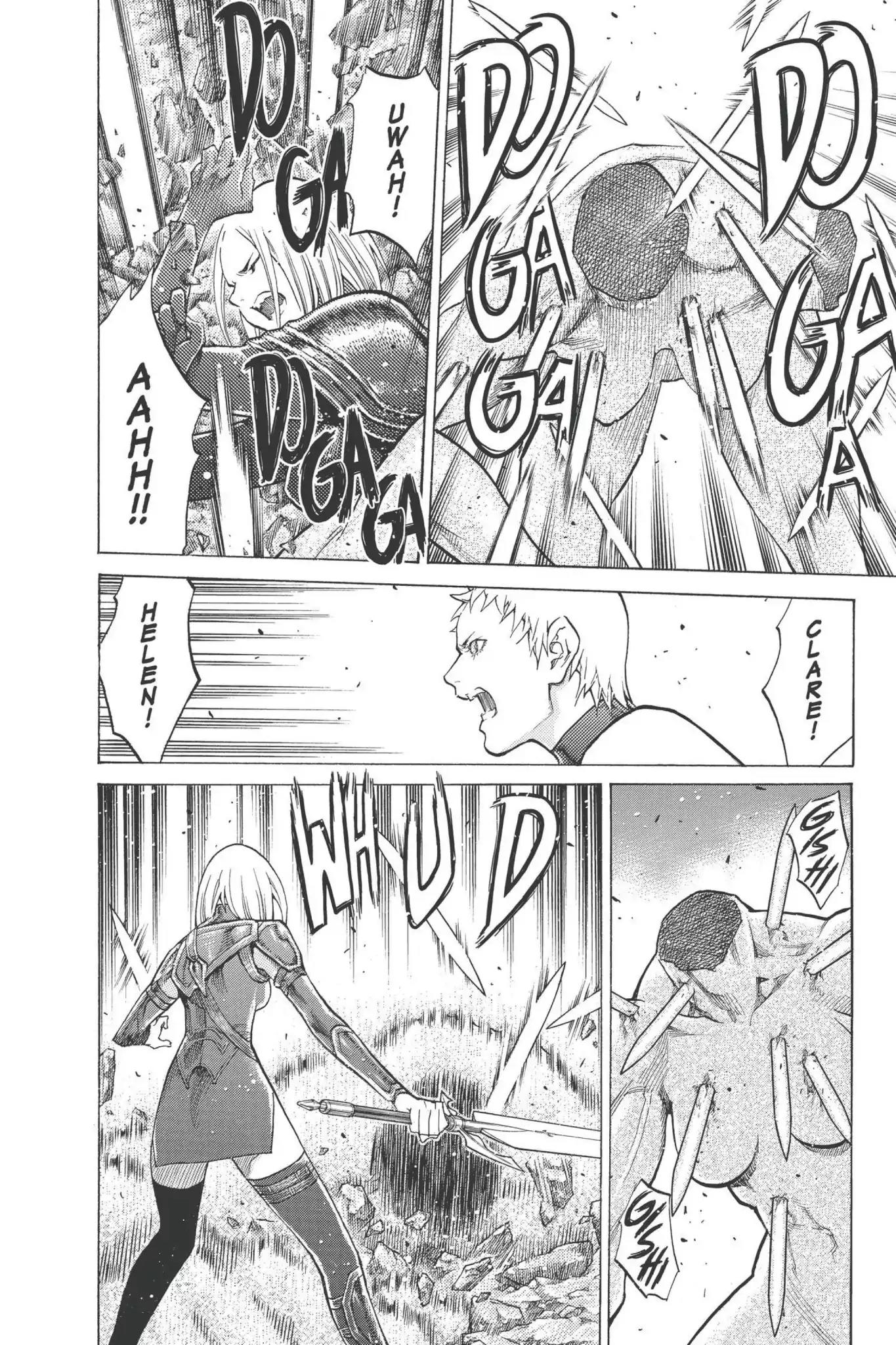 Claymore Chapter 95 page 13 - Chapter 95: Vol.17 Scene 95: The Claws of Memories, Part 6