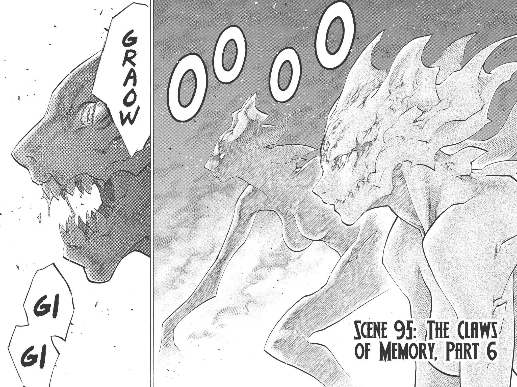 Claymore Chapter 95 page 2 - Chapter 95: Vol.17 Scene 95: The Claws of Memories, Part 6