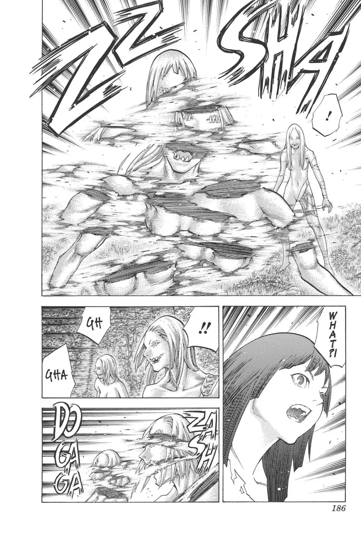 Claymore Chapter 95 page 25 - Chapter 95: Vol.17 Scene 95: The Claws of Memories, Part 6