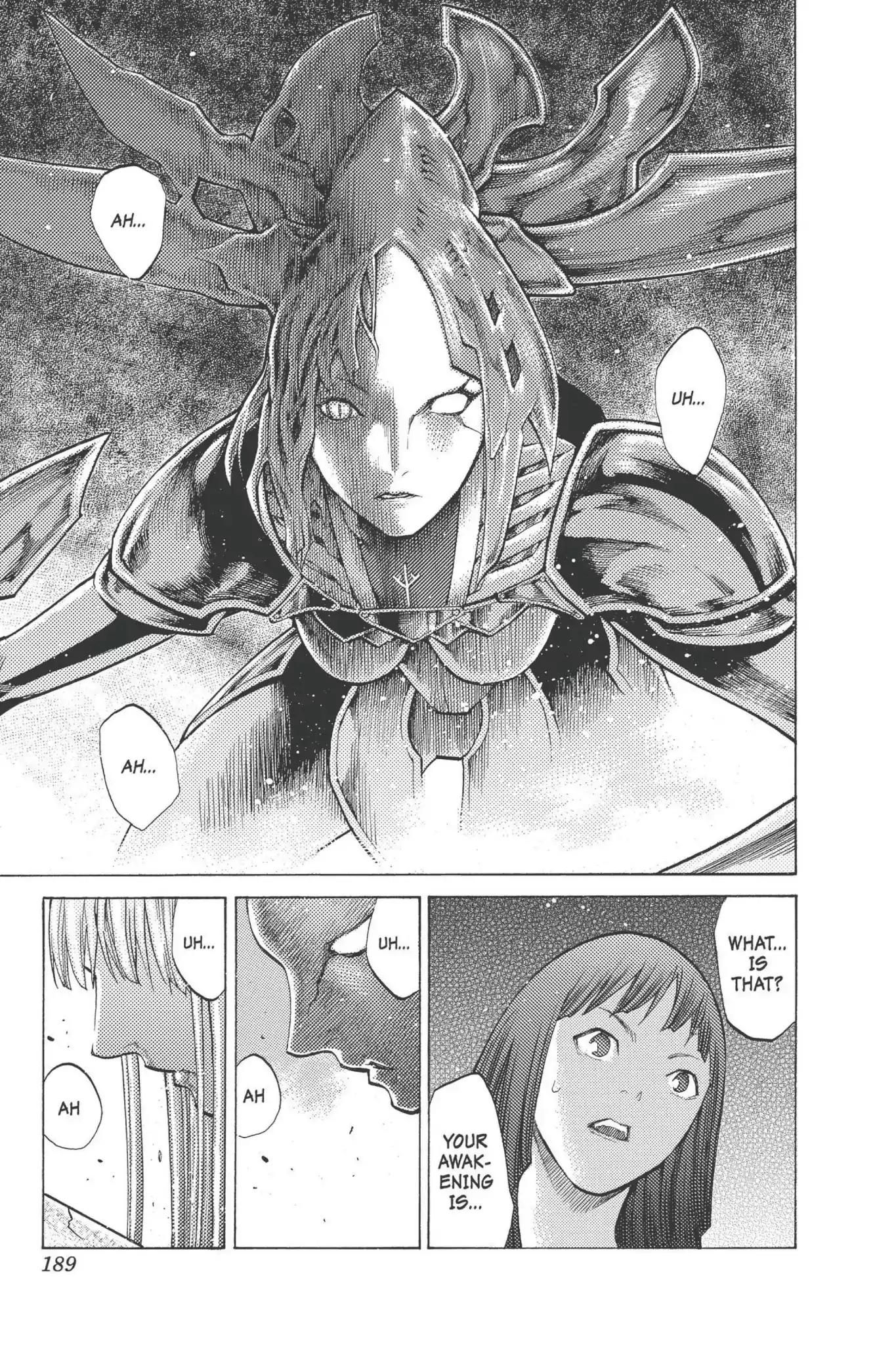 Claymore Chapter 95 page 28 - Chapter 95: Vol.17 Scene 95: The Claws of Memories, Part 6