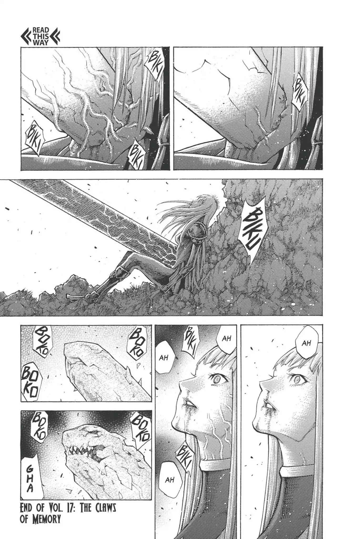 Claymore Chapter 95 page 30 - Chapter 95: Vol.17 Scene 95: The Claws of Memories, Part 6
