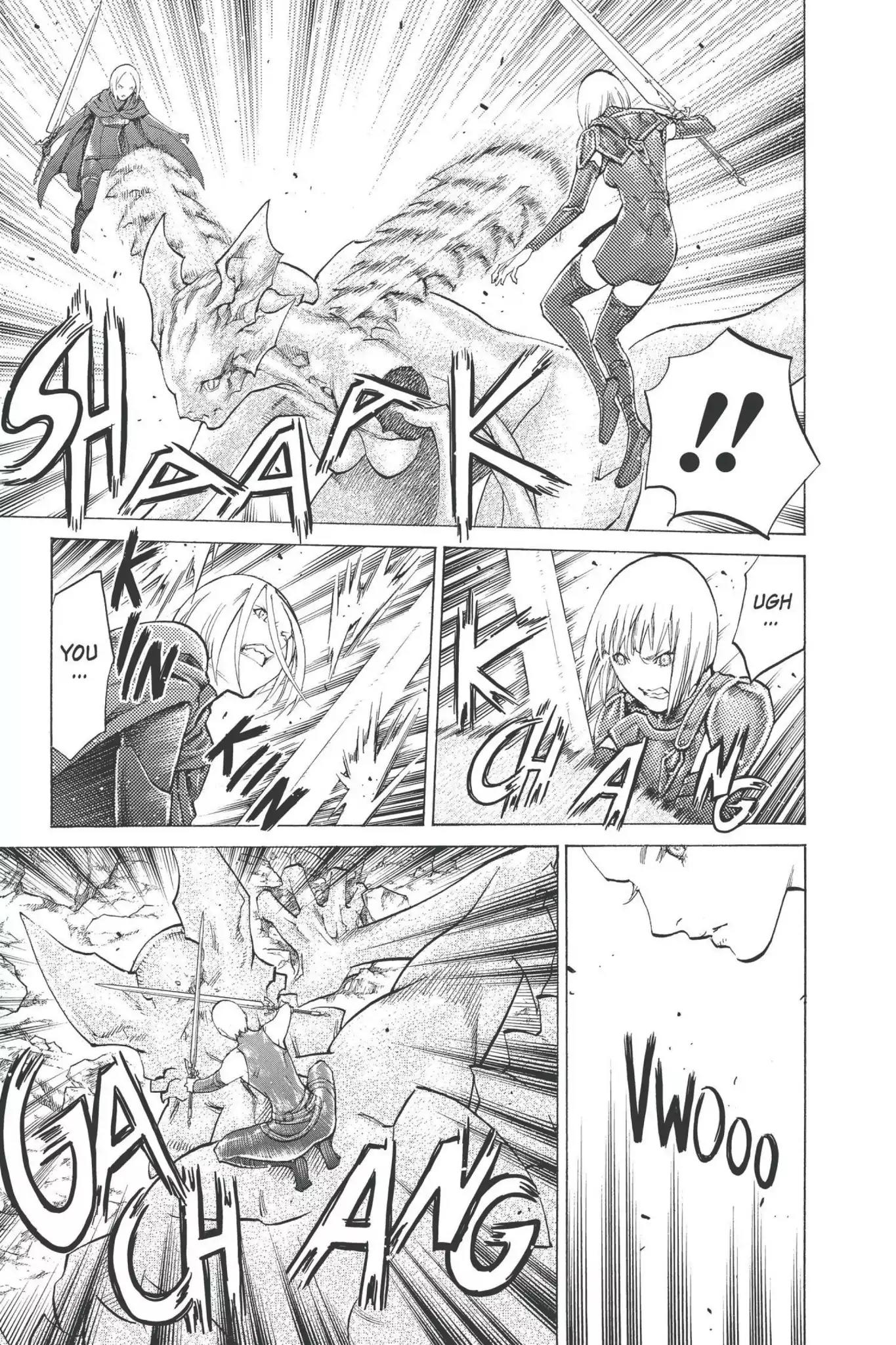 Claymore Chapter 95 page 6 - Chapter 95: Vol.17 Scene 95: The Claws of Memories, Part 6