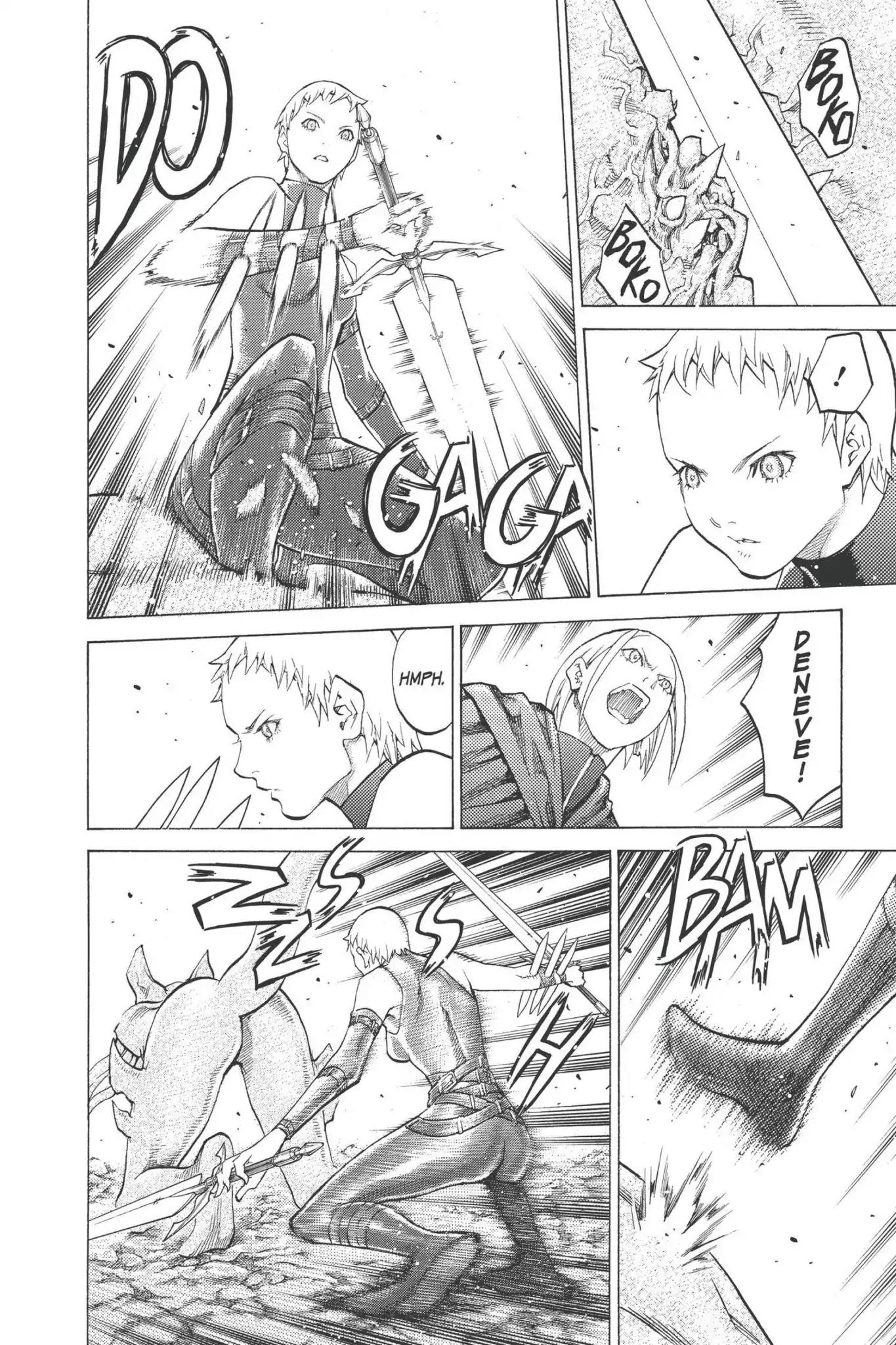Claymore Chapter 95 page 7 - Chapter 95: Vol.17 Scene 95: The Claws of Memories, Part 6