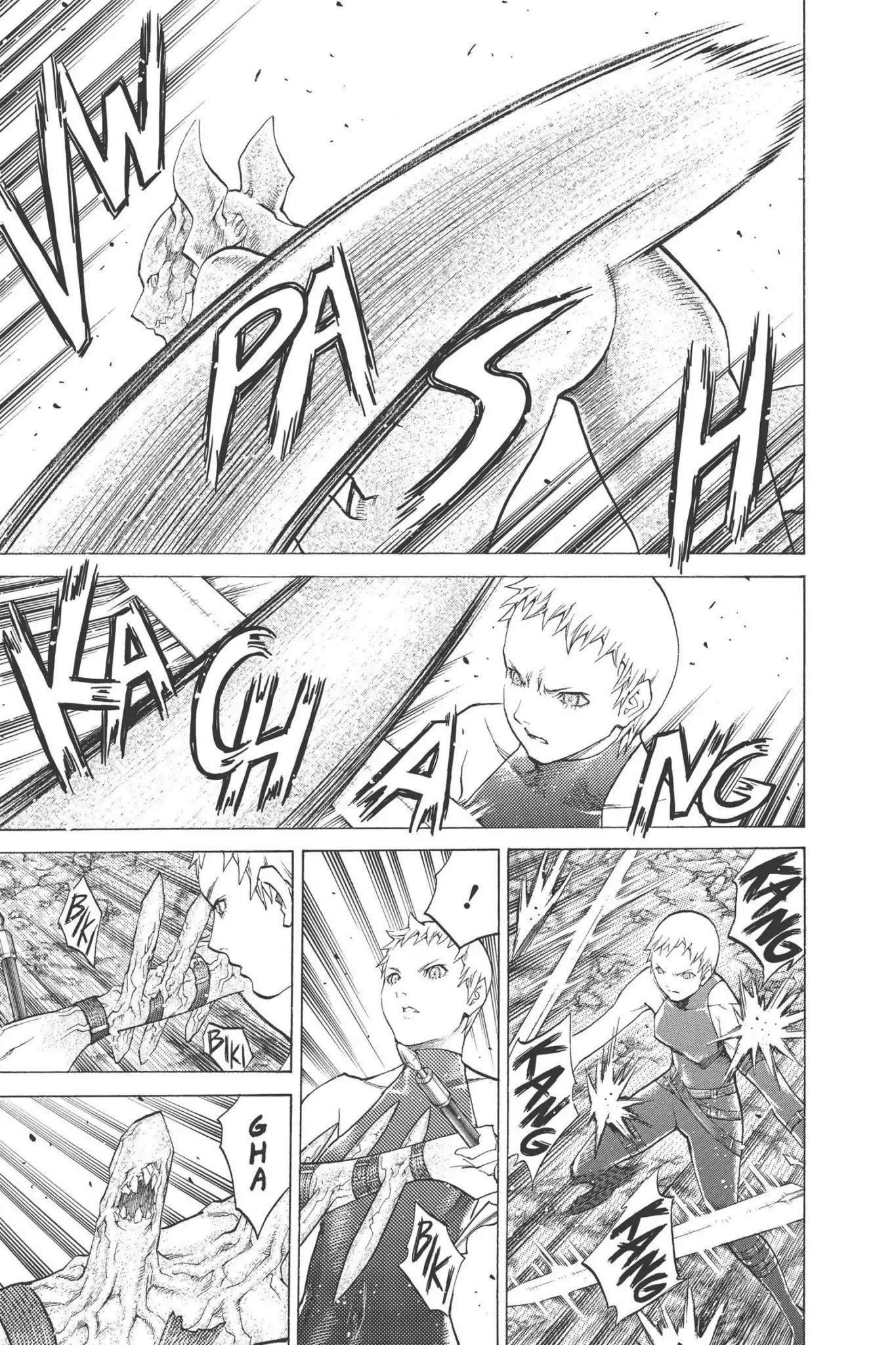Claymore Chapter 95 page 8 - Chapter 95: Vol.17 Scene 95: The Claws of Memories, Part 6