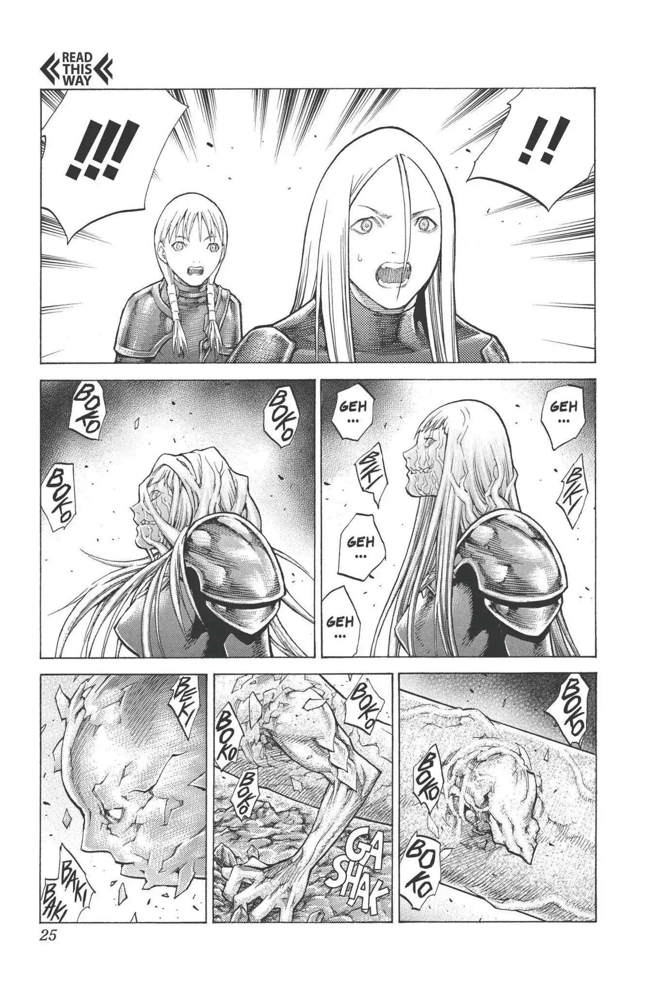 Claymore Chapter 96 page 24 - Chapter 96: Vol.18 Scene 96: The Ashes of Lautrec, Part 1