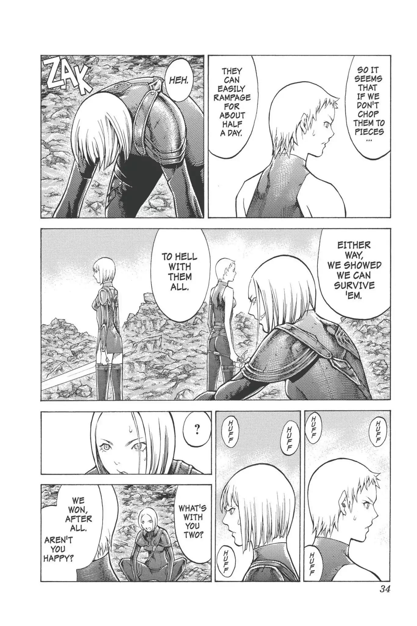 Claymore Chapter 96 page 31 - Chapter 96: Vol.18 Scene 96: The Ashes of Lautrec, Part 1
