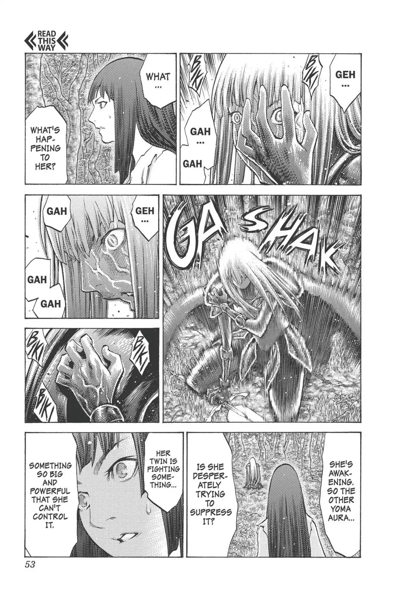 Claymore Chapter 97 page 14 - Chapter 97: Vol.18 Scene 97: The Ashes of Lautrec, Part 2