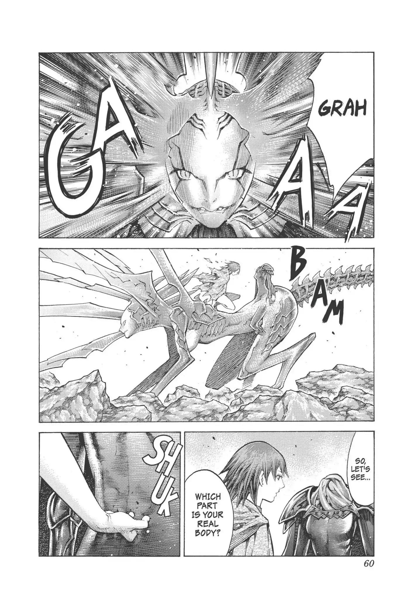 Claymore Chapter 97 page 19 - Chapter 97: Vol.18 Scene 97: The Ashes of Lautrec, Part 2